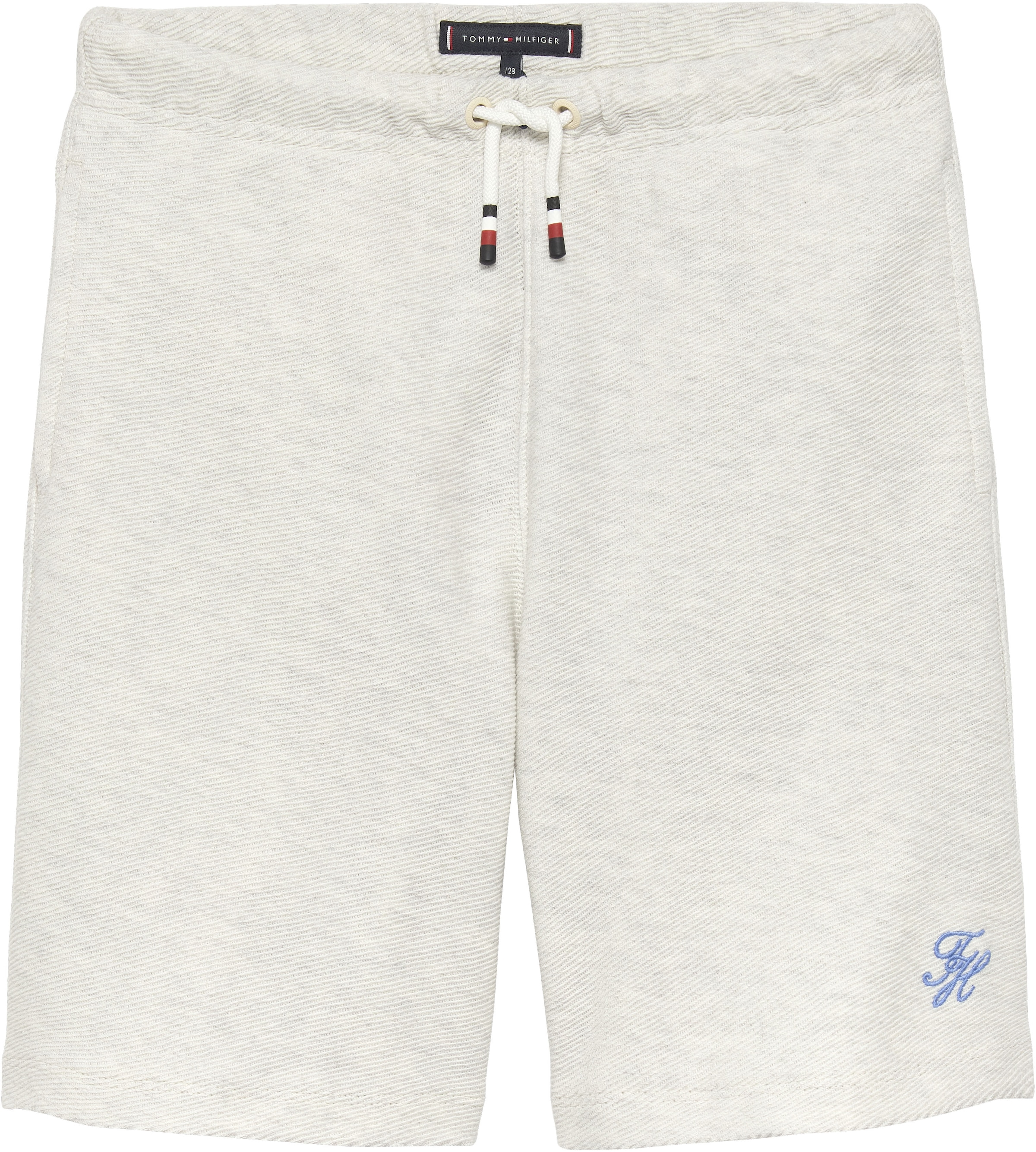 Tommy Hilfiger Shorts »TH SCRIPT JERSEY TWILL SHORT«  Kinder bis 16 Jahre, weites Bein