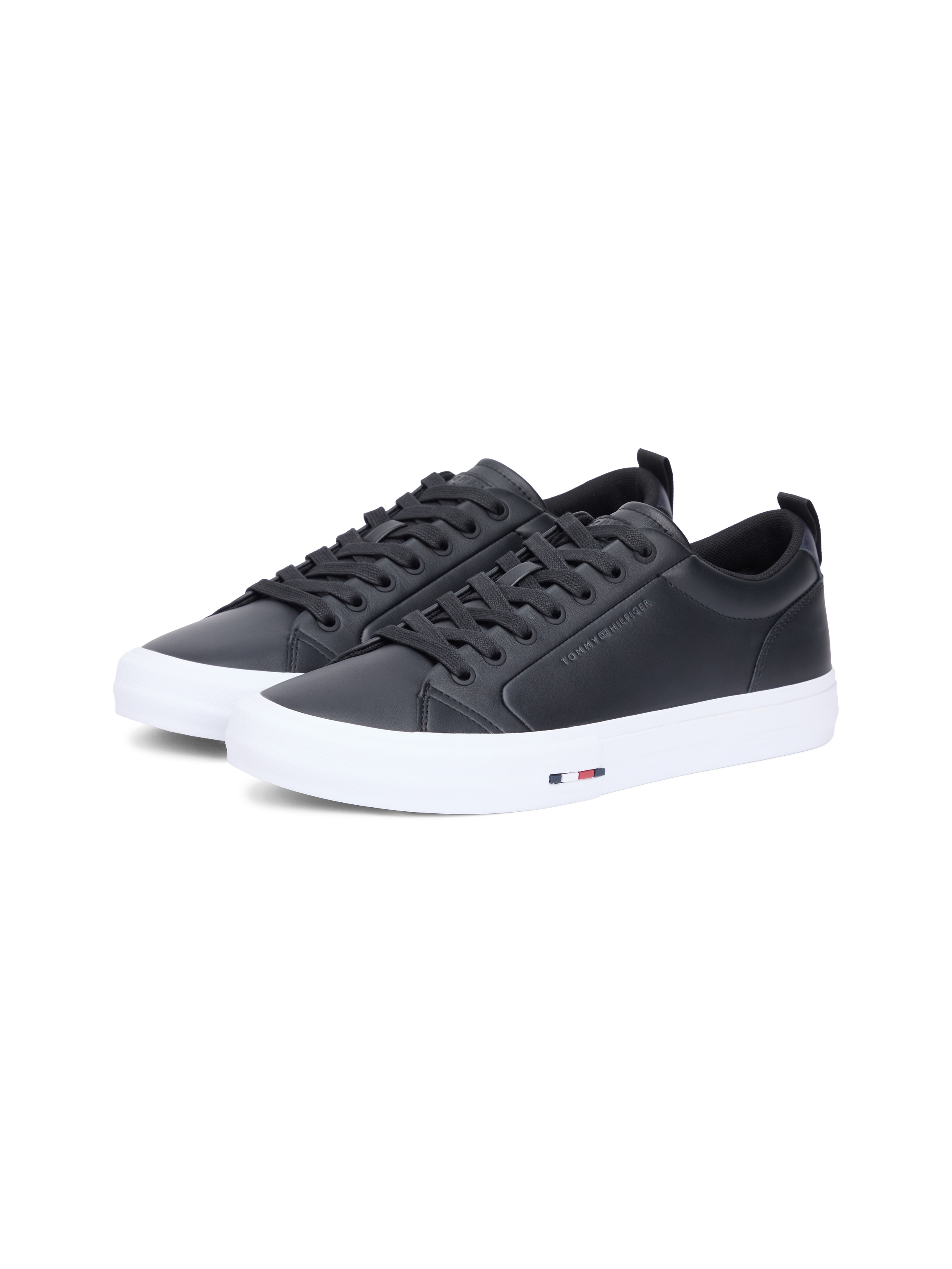 Tommy Hilfiger Sneaker "HARLEM STREET LTH" Freizeitschuh, Halbschuh, Schnür günstig online kaufen