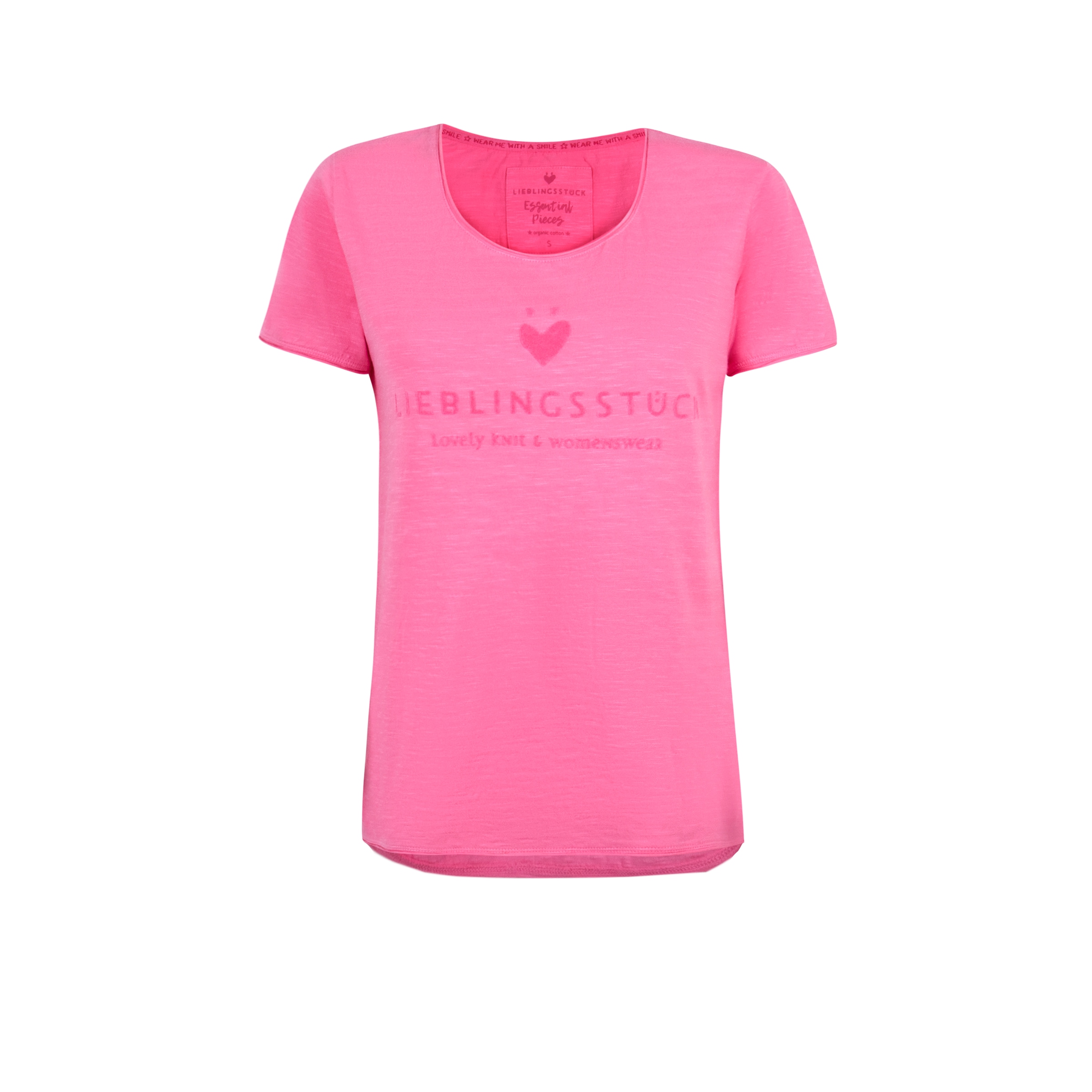 Lieblingsstück Rundhalsshirt »CiaEp«, mit Logo Druck