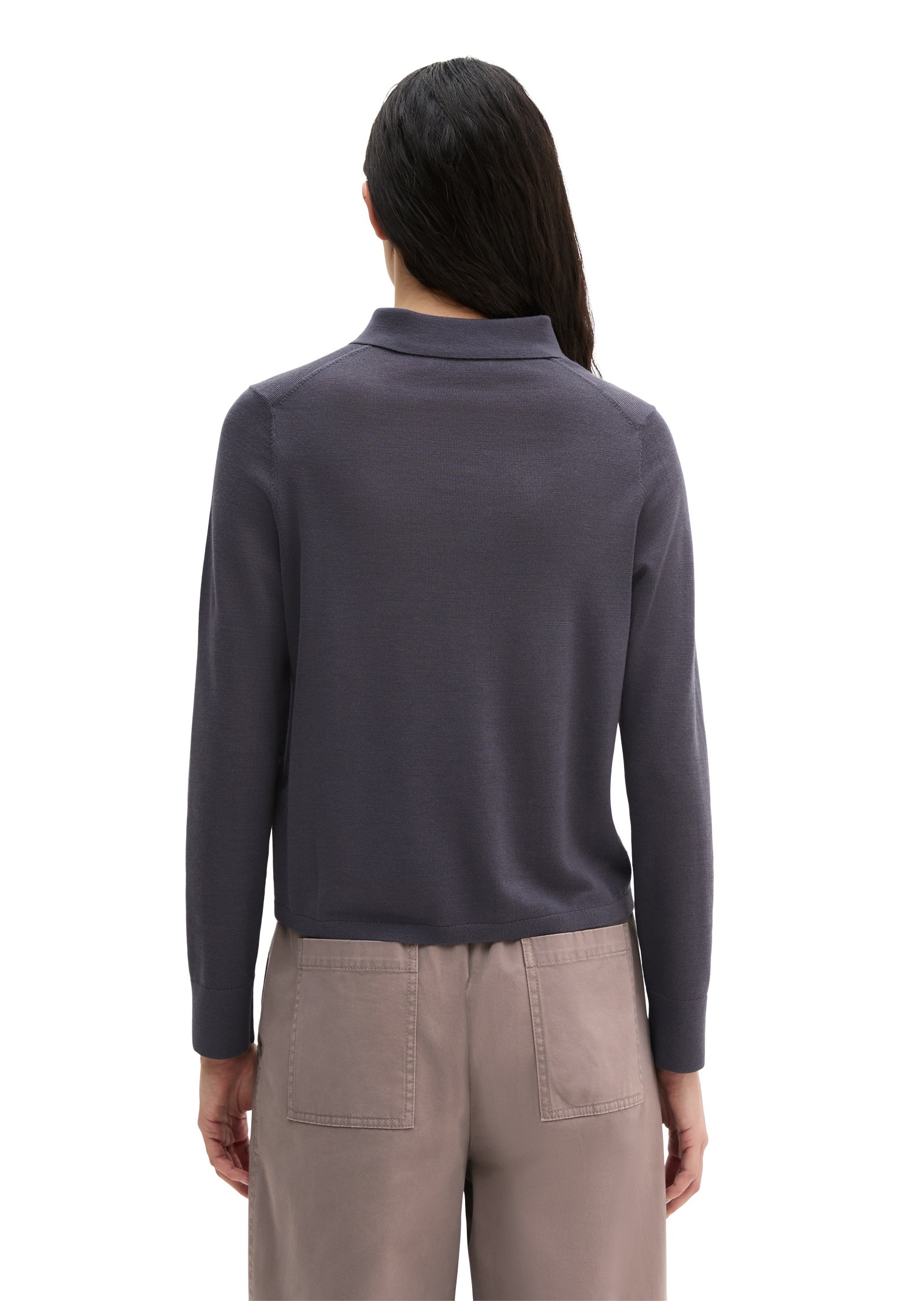 Marc O'Polo Strickpullover »aus edlem Merinowolle-Viskose-Mix«