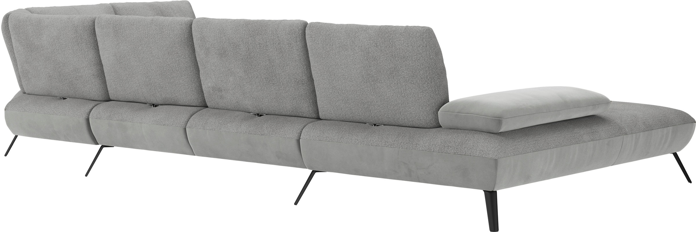 Places of Style Wohnlandschaft »Mikado U-Form«, inkl. Sitztiefenverstellung und Armteilverstellung