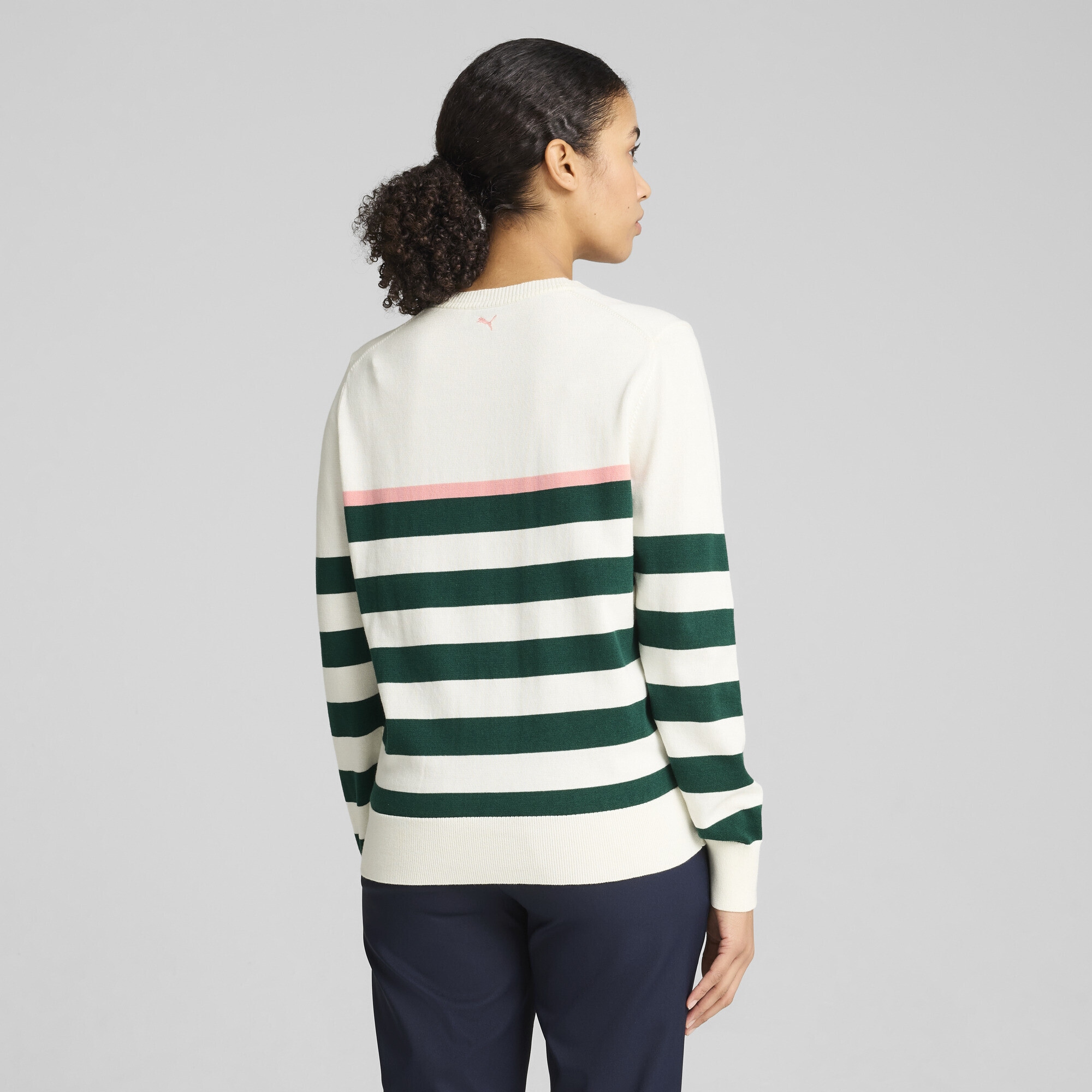 PUMA Trainingspullover »Resort Stripe Sweater Damen«