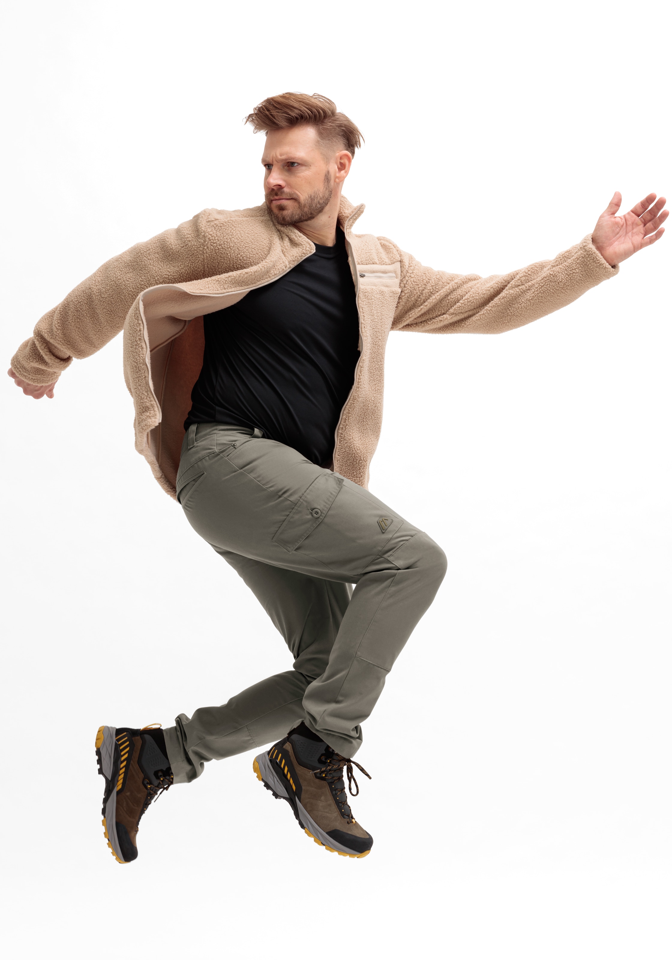 Maier Sports Outdoorhose »Multi Pulse M«, Herren Wanderhose schnelltrocknend Regular Fit