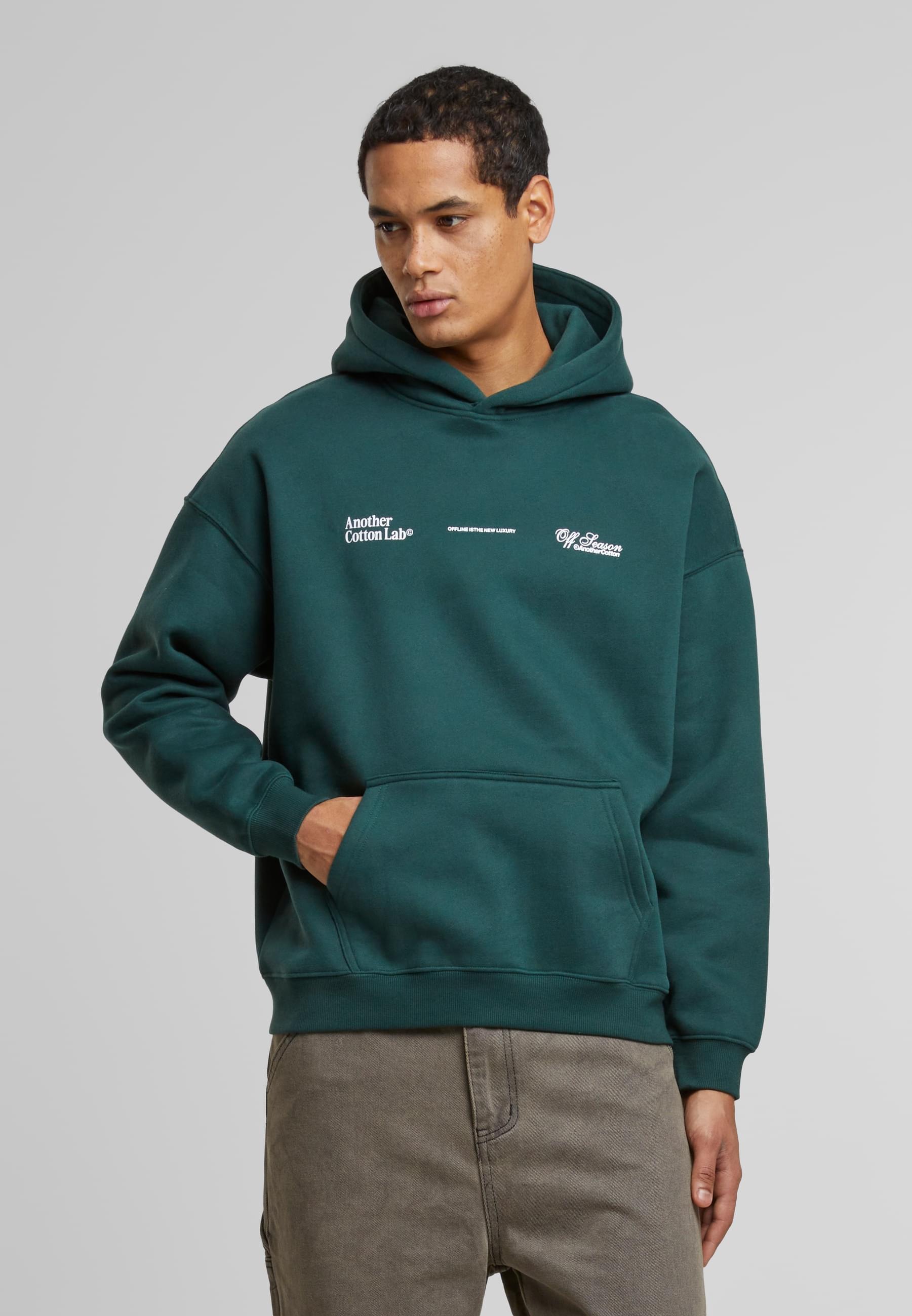 Another Cotton Lab Kapuzensweatshirt »Another Cotton Lab Offline Luxury Oversized Hoodie«, (1 tlg.)