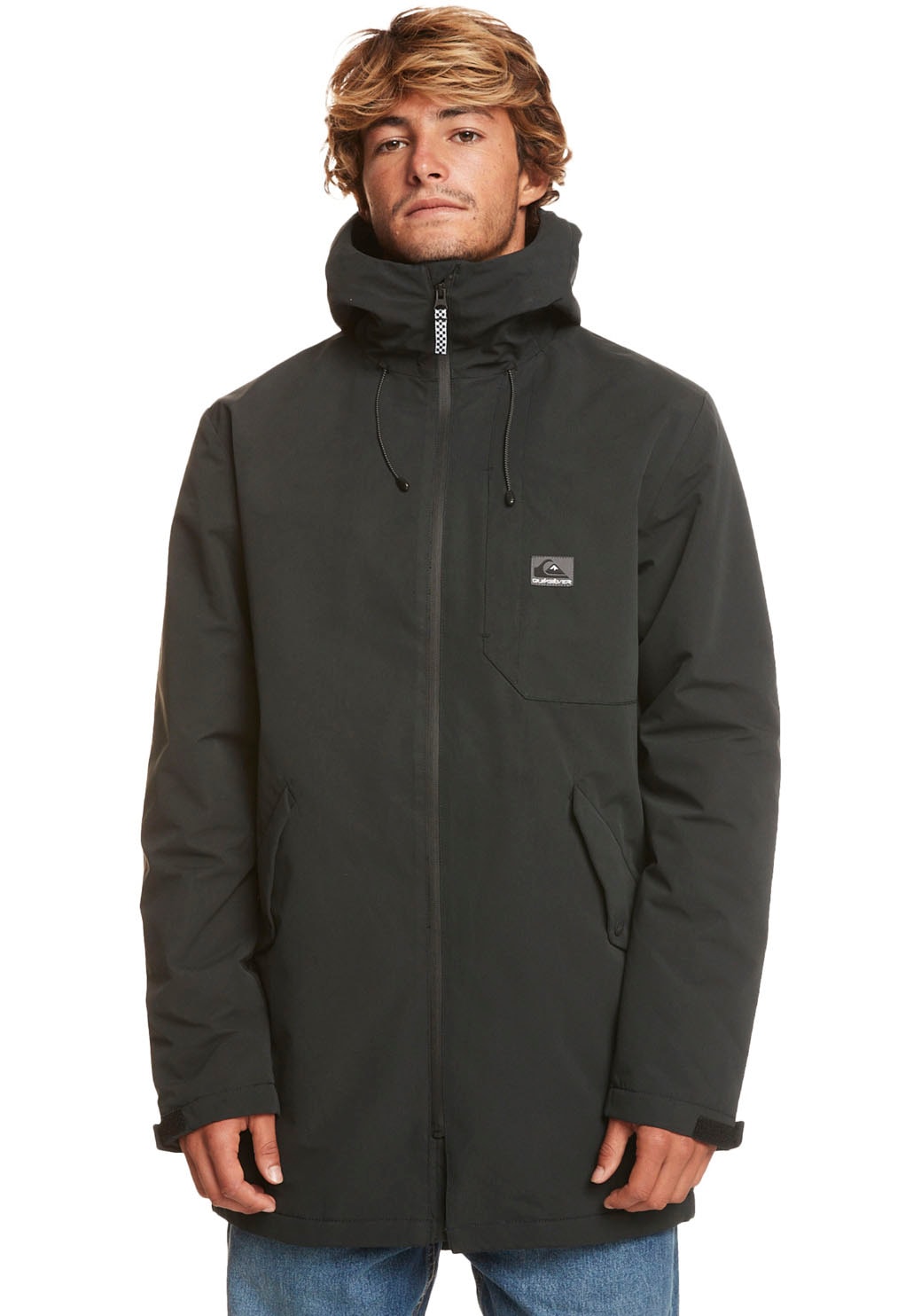 Quiksilver Outdoorjacke "NEW SKYWARD JCKT", mit Kapuze