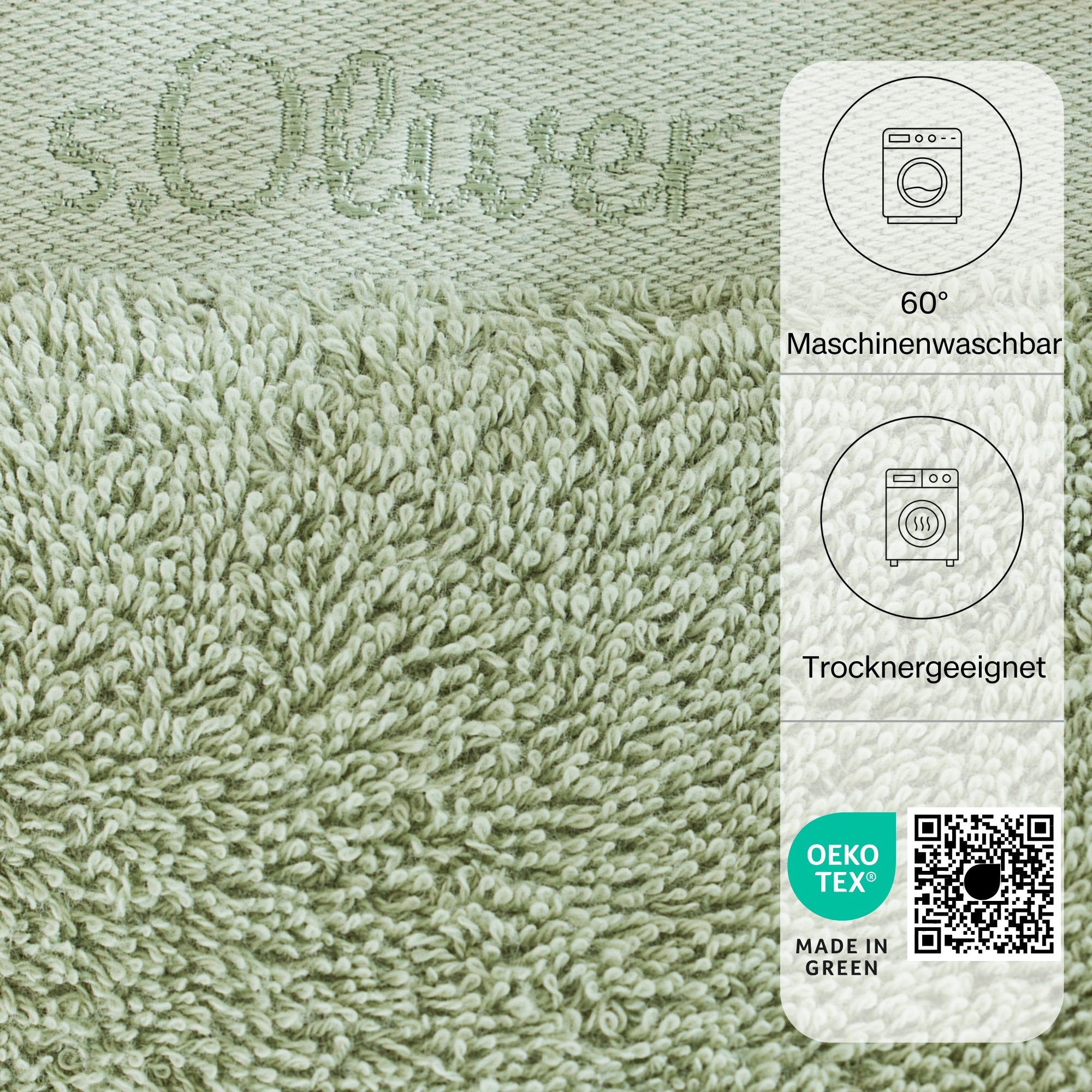 s.Oliver Waschhandschuh »s. Oliver«, (1 St., Waschlappen 16 x 21 cm), besonders weich und saugfähig