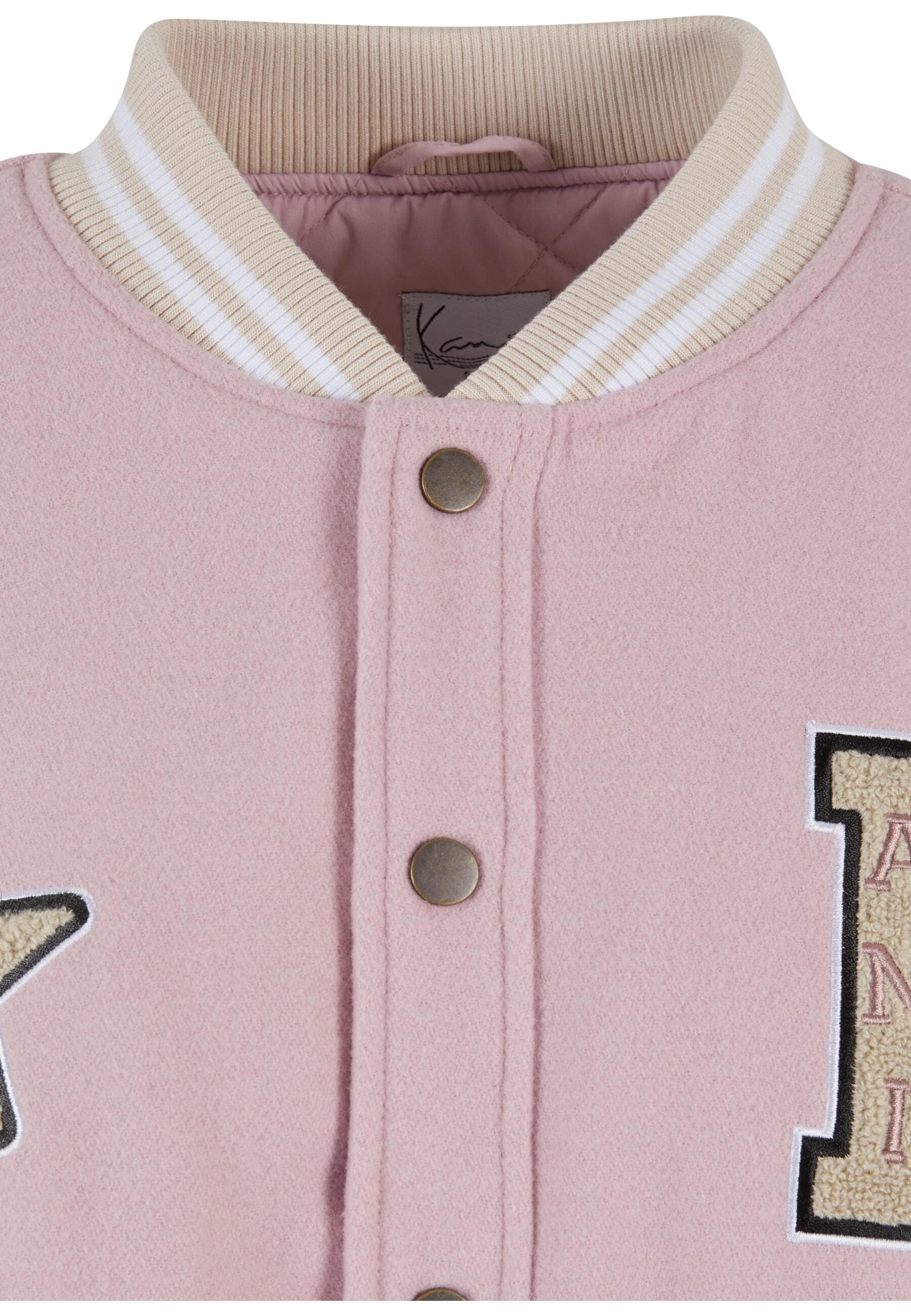 Karl Kani Collegejacke »Karl Kani Karl Kani Retro Patch Star Logo OS College Jacket«, (1 St.), ohne Kapuze