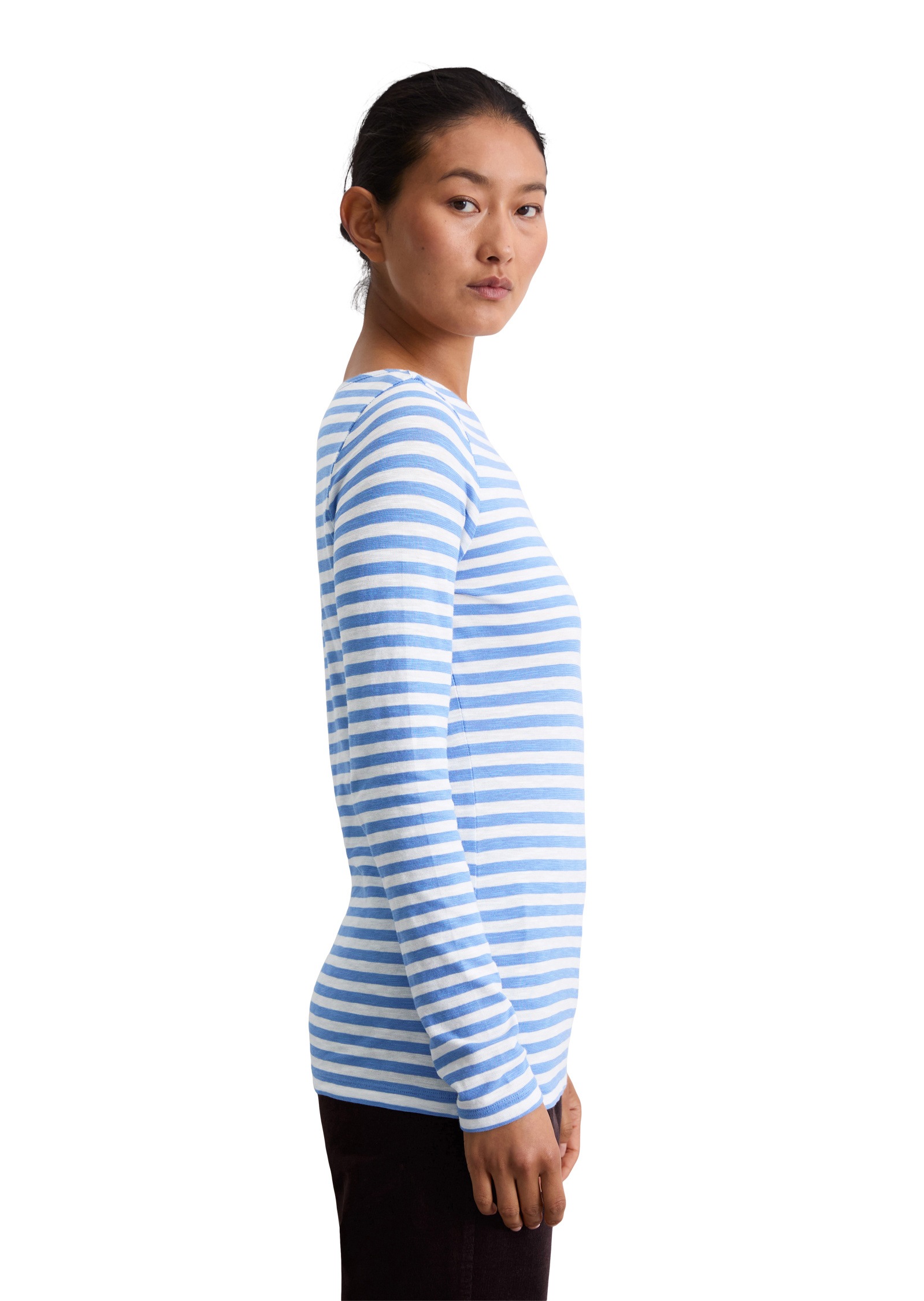 Marc O'Polo Langarmshirt »aus Slubjersey«