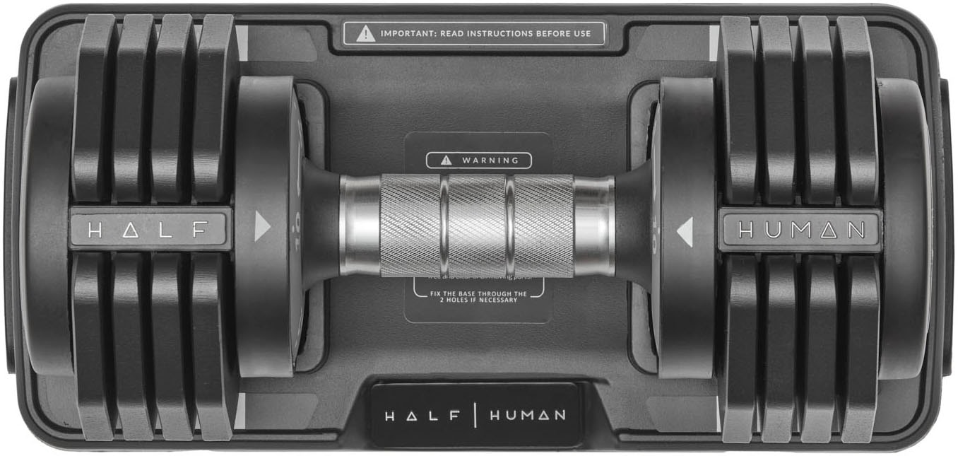 Half Human Hantel »Verstellbare Hantel - 10 kg«, Gewicht pro Hantel beträgt 10 kg