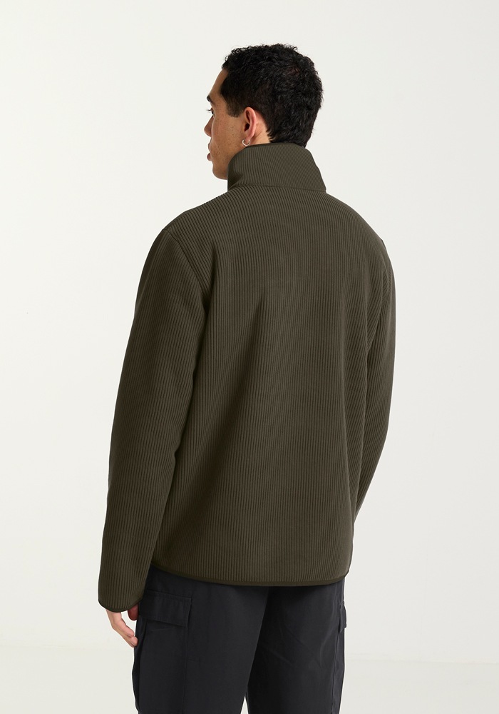 Jack Wolfskin Fleecejacke »LAKE RIDGE JKT M«, Winddicht, atmungsaktiv, Übergangsjacke