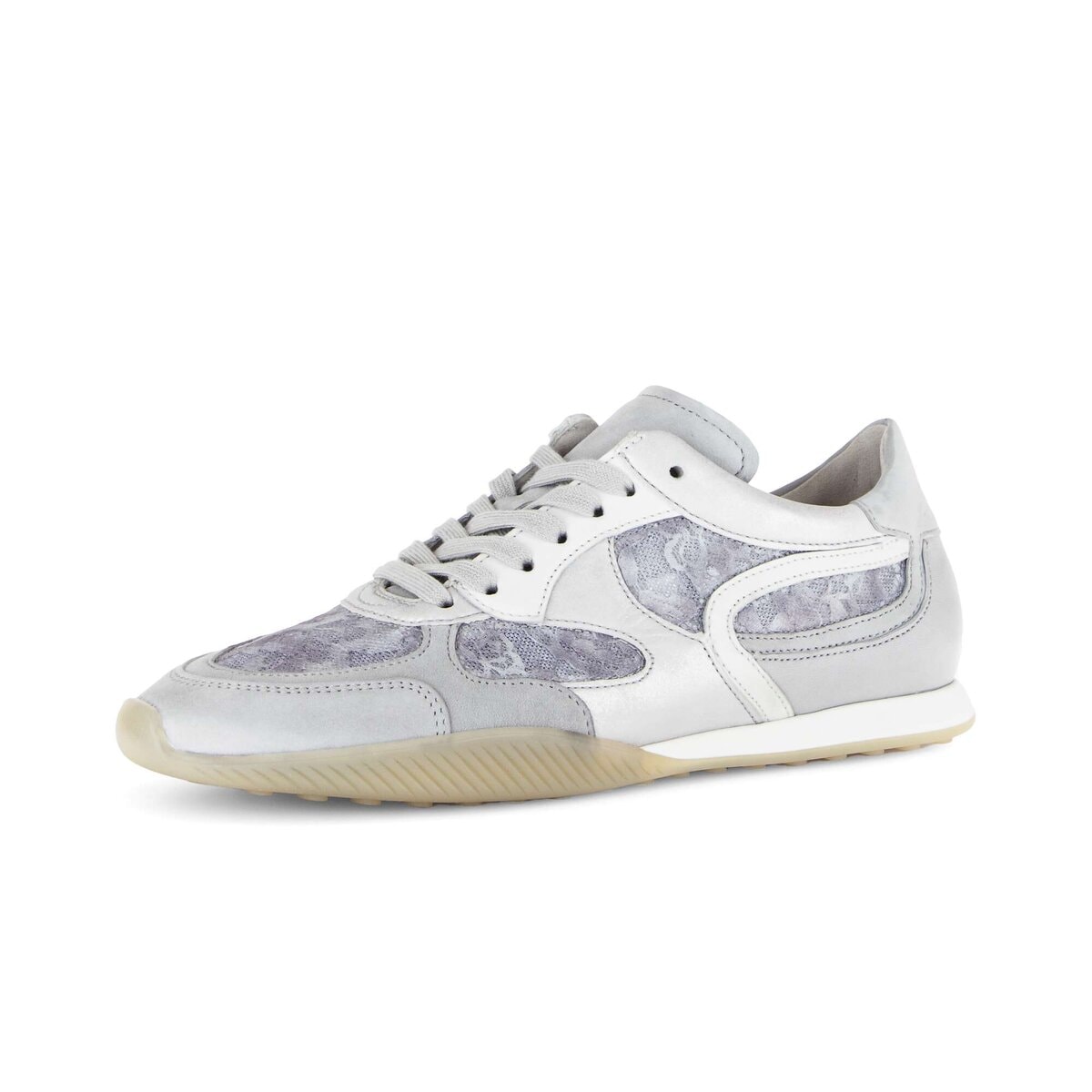 Gabor Sneaker "Sneaker low Materialmix Leder/Lederimitat" günstig online kaufen