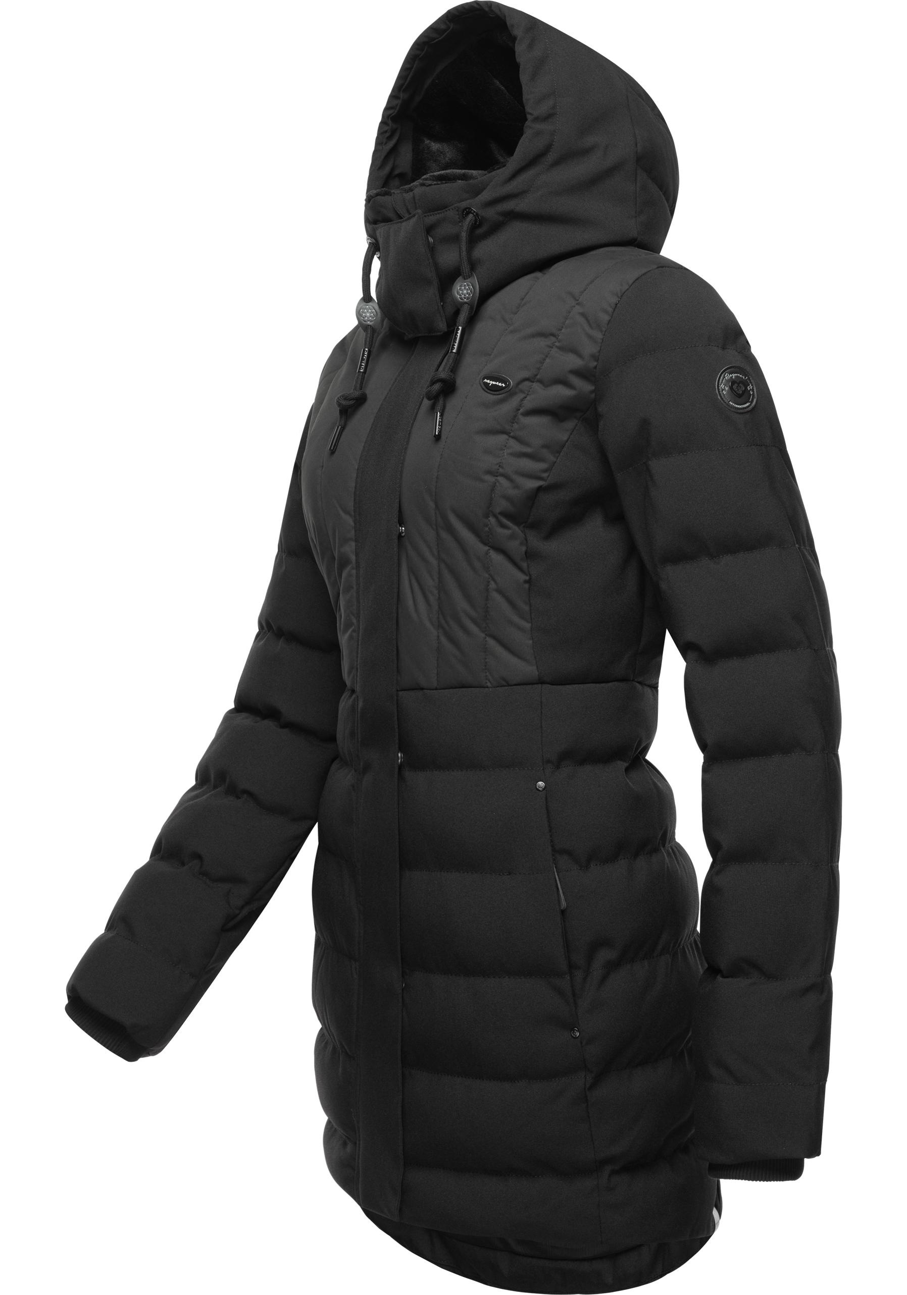 Ragwear Winterjacke "Ashanta Block", mit Kapuze, Wasserdichter gesteppter W günstig online kaufen