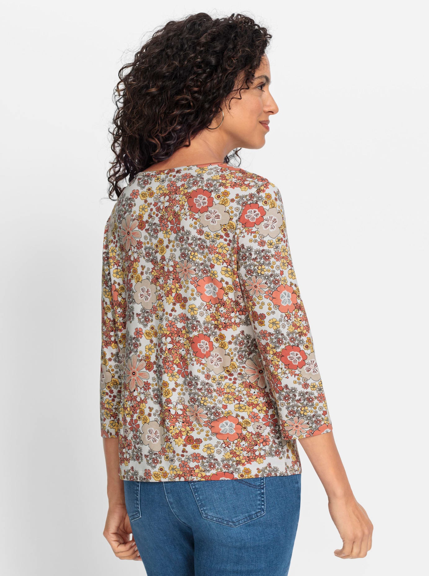 Inspirationen 3/4-Arm-Shirt »3/4-Arm-Shirt«, (1 tlg.)