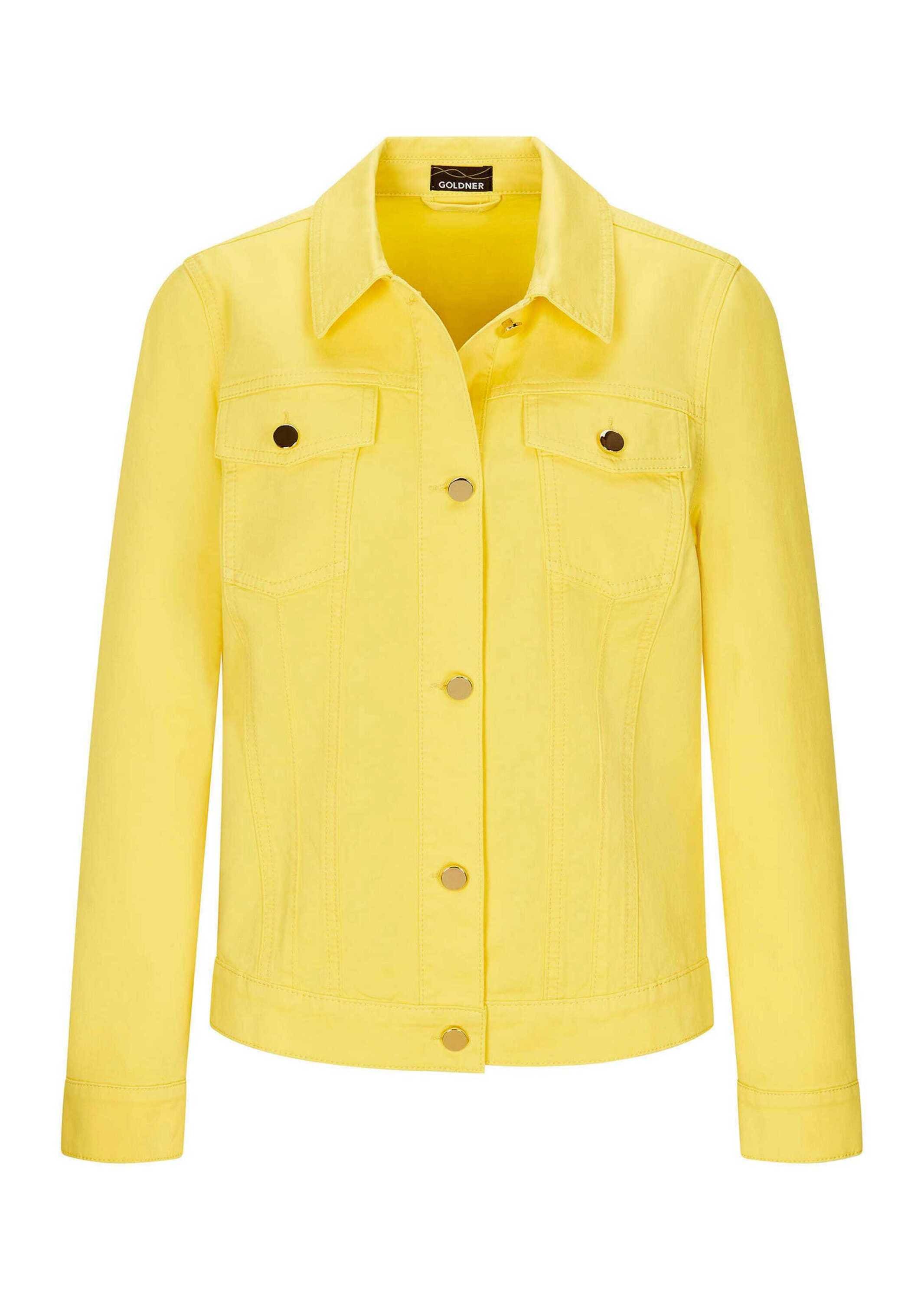 GOLDNER Kurzjacke "Kurzgröße Baumwolljacke mit edlen Ziernähten" Ziernähte günstig online kaufen