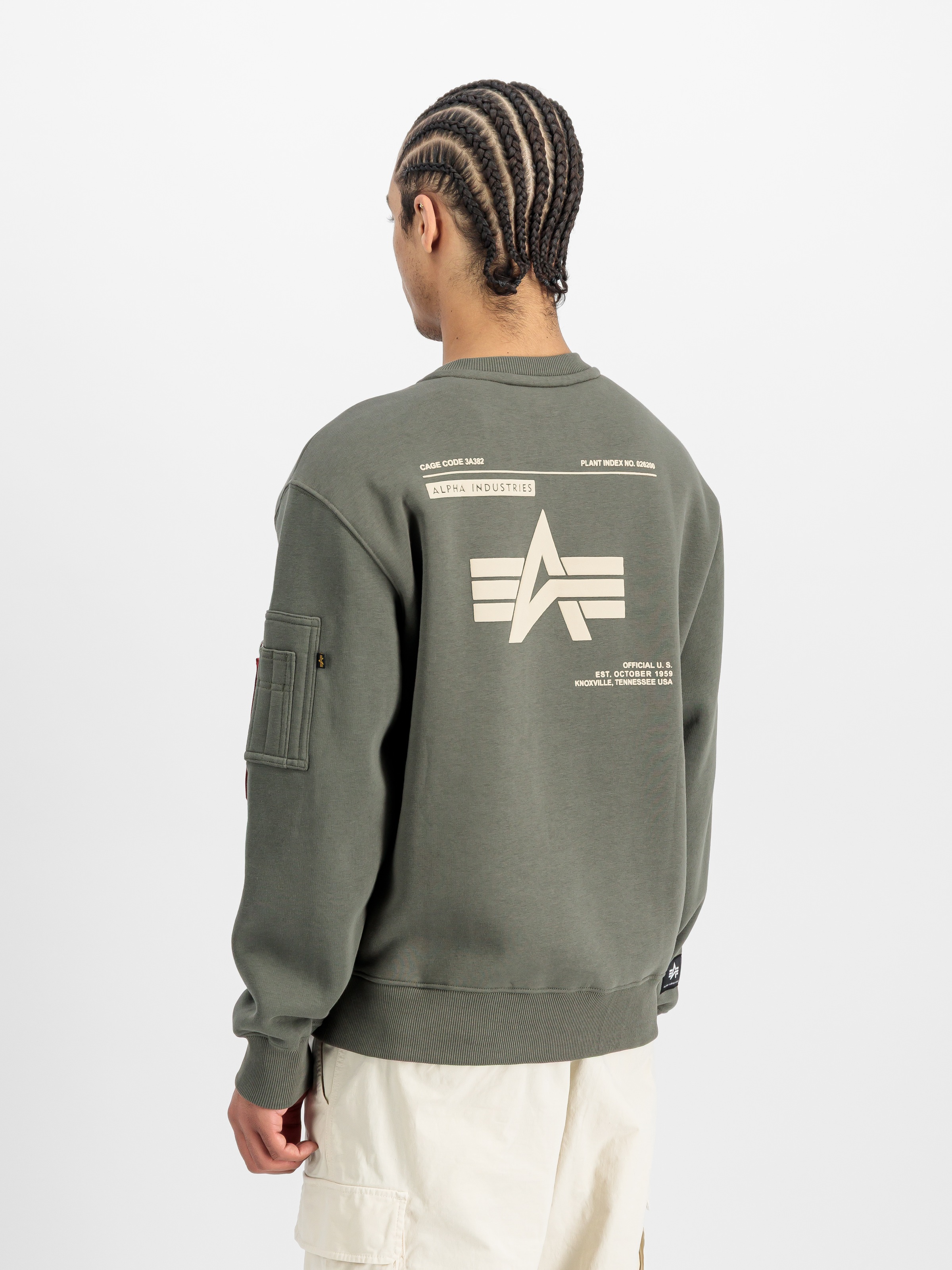 Alpha Industries Sweatshirt "Label Sweater BP" günstig online kaufen
