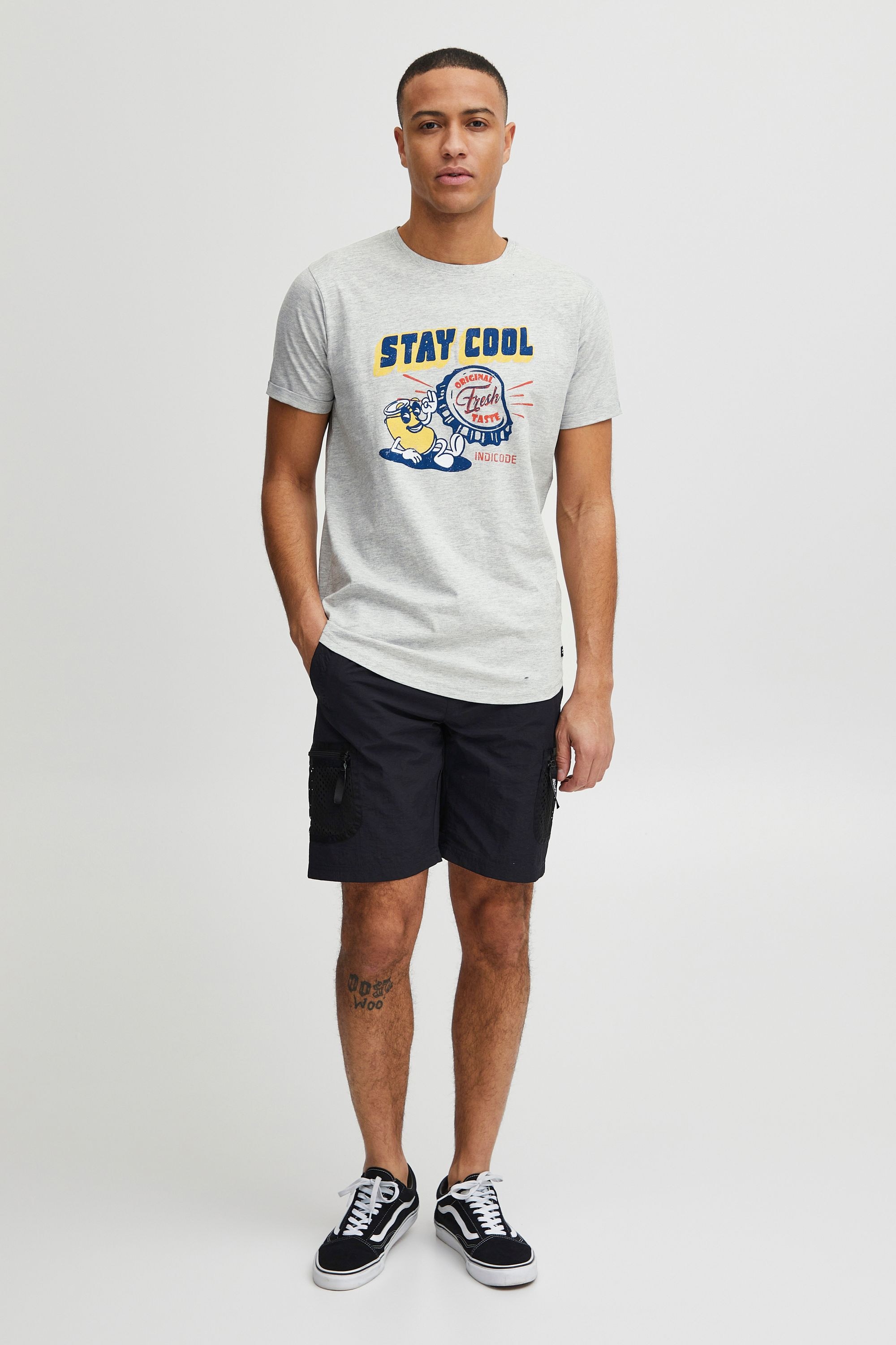 Indicode T-Shirt »T-Shirt IDDaniel«