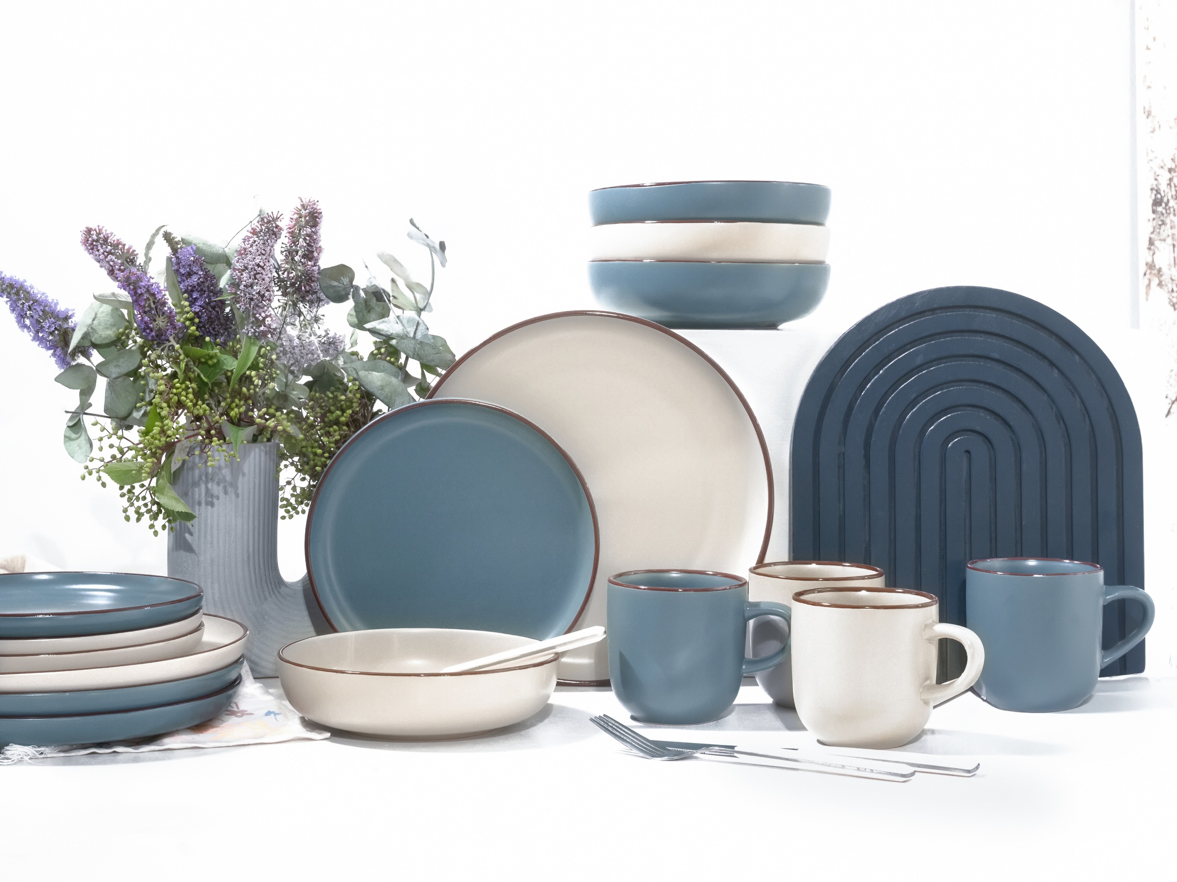 CreaTable Kombiservice "Geschirr-Set Modern Scandic" Service, skandinavisch günstig online kaufen