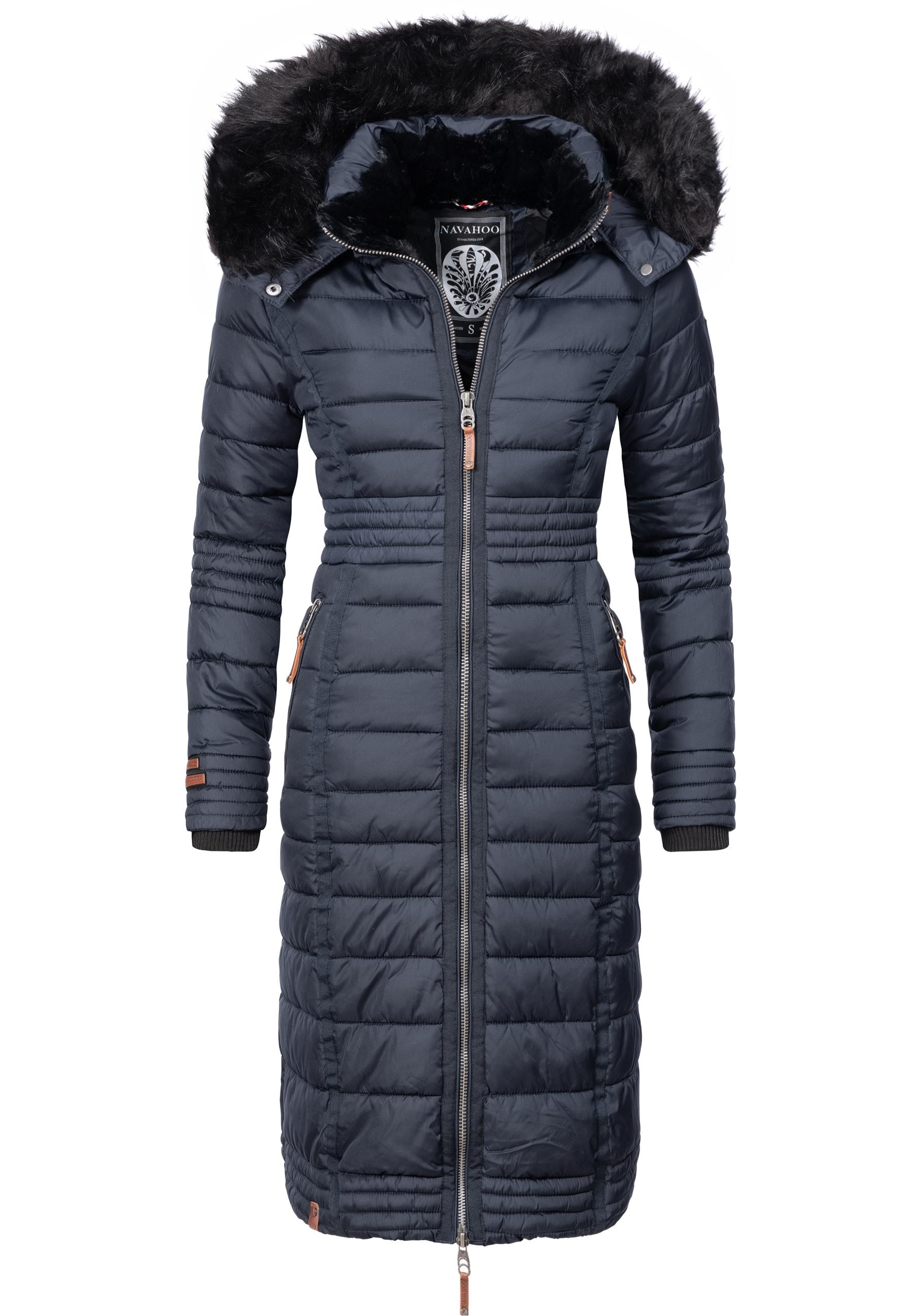 Warmer BAUR bestellen Einkaufstasche und Damen Parka für inkl. Wintermantel Regenschirm Navahoo »Cosimaa«, |