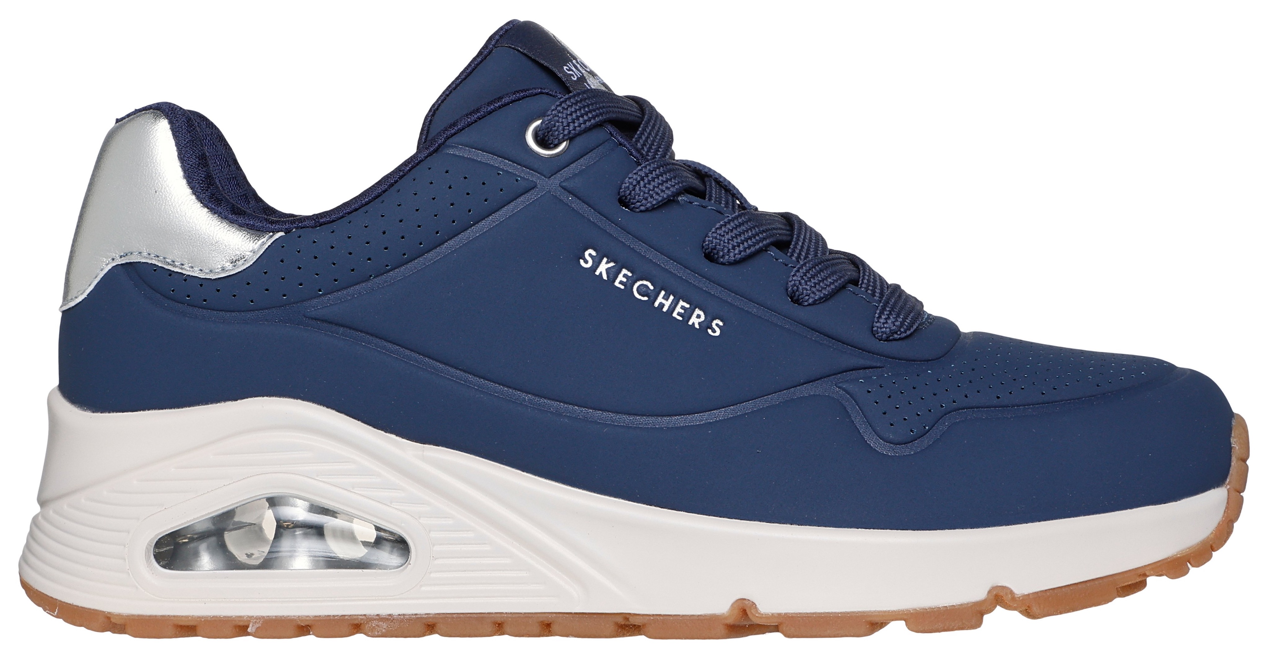 Thumbnail - Skechers Sneaker "UNO GOLDEN AIR" Freizeitschuh, Halbschuh, Schnürschuh mit Metallic-Einsatz
