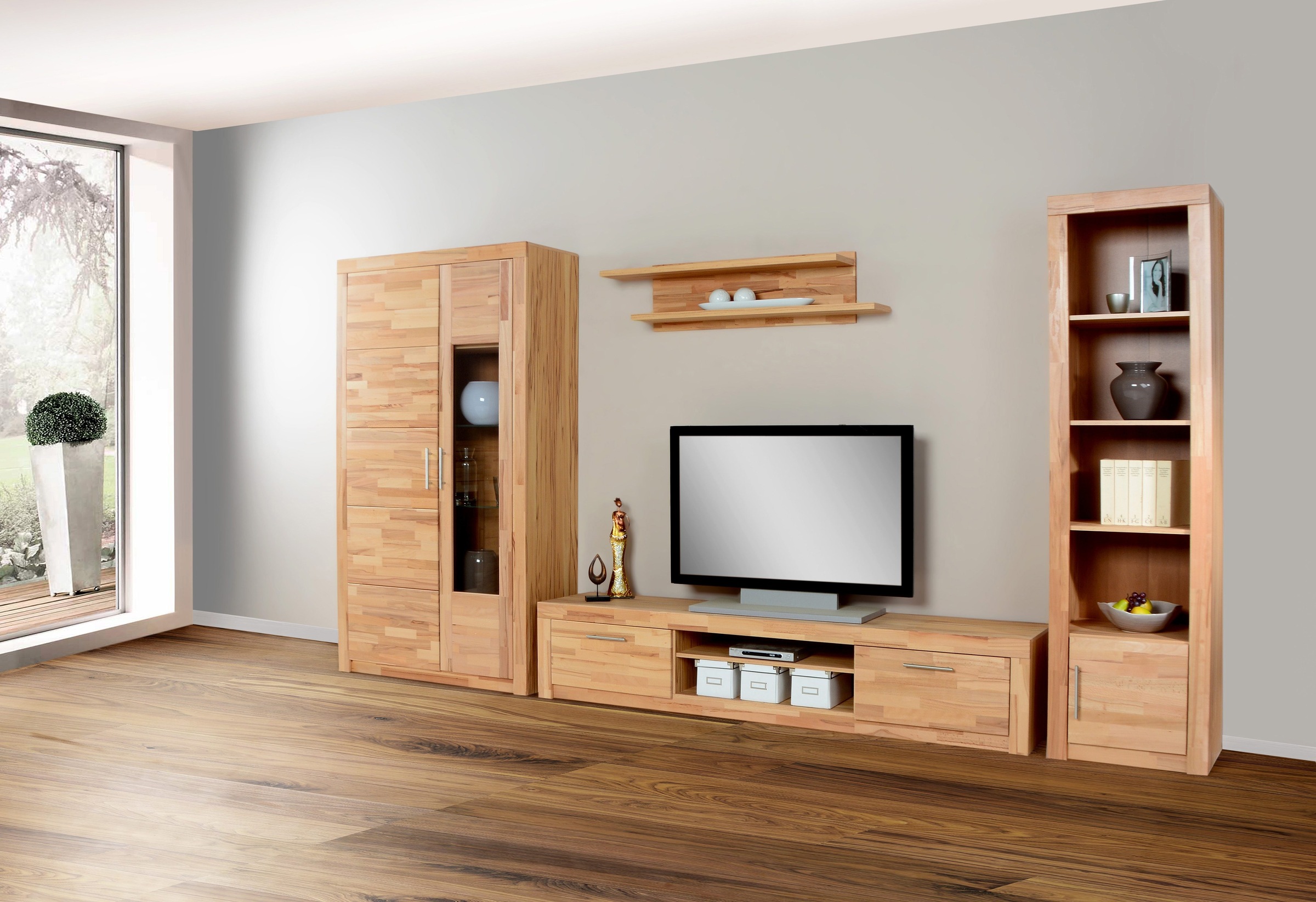VOGL Möbelfabrik Wohnwand "Toronto" 4 Stk. tlg. günstig online kaufen