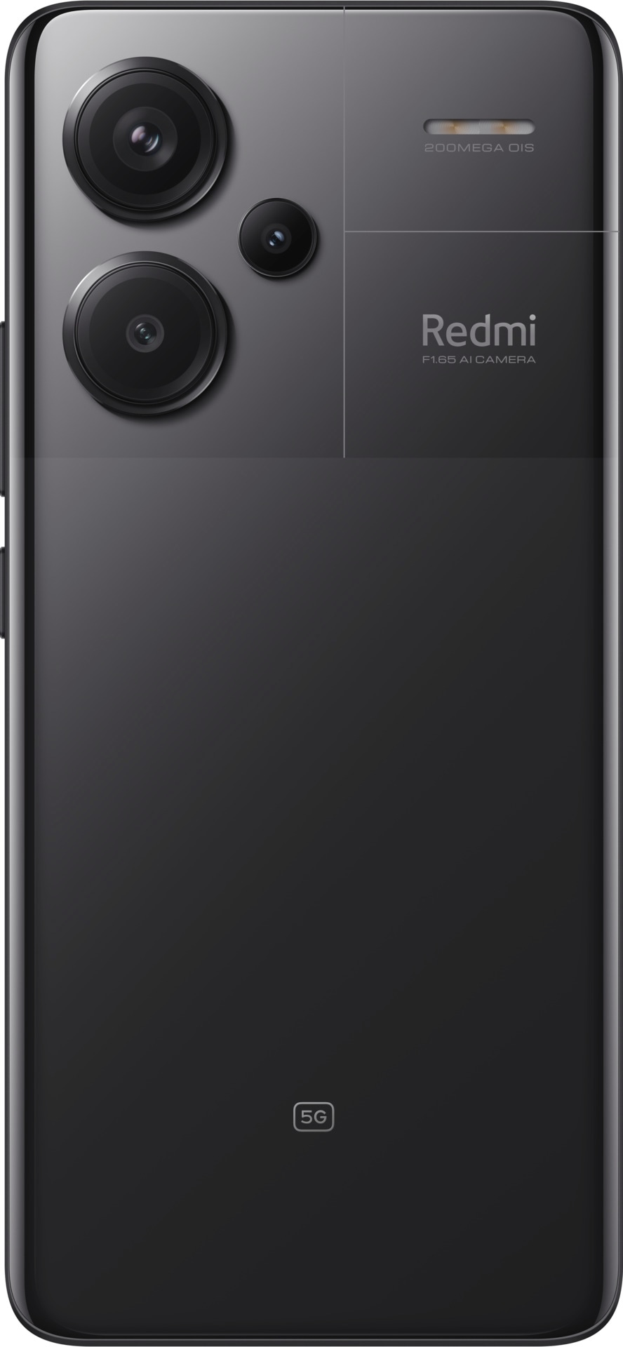 Xiaomi Smartphone »Redmi Note 13 Pro+ 5G 12GB+512GB«, Schwarz, 16,94 cm/6,67 Zoll, 512 GB Speicherplatz, 200 MP Kamera, 200+8+2 MP Triple Hauptkamera und 16 MP Frontkamera