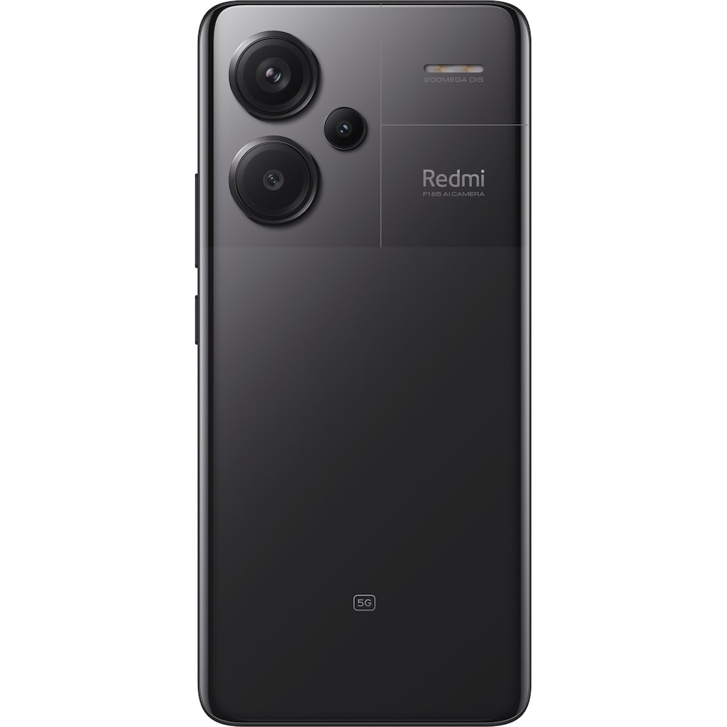Xiaomi Smartphone »Redmi Note 13 Pro+ 5G 12GB+512GB«, Schwarz, 16,94 cm/6,67 Zoll, 512 GB Speicherplatz, 200 MP Kamera