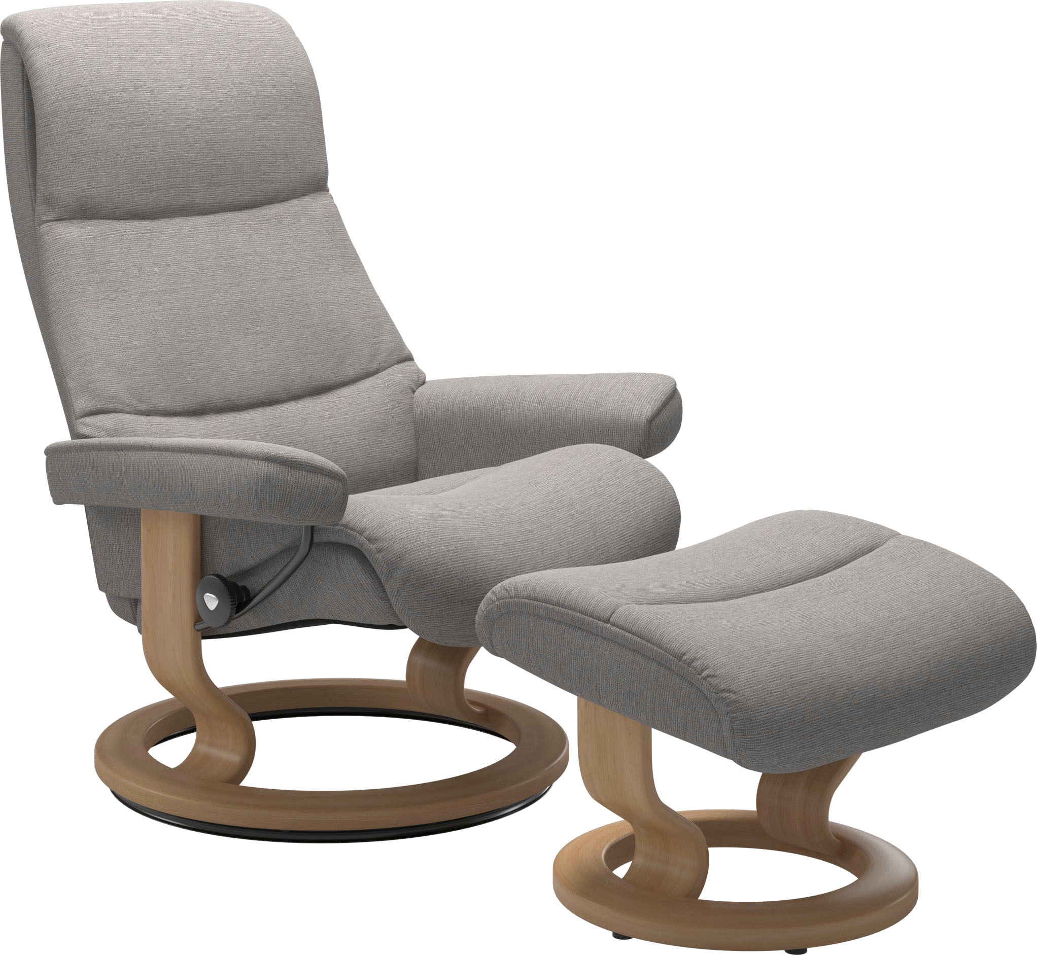 Stressless Fußhocker "View", mit Classic Base,Gestell Eiche günstig online kaufen