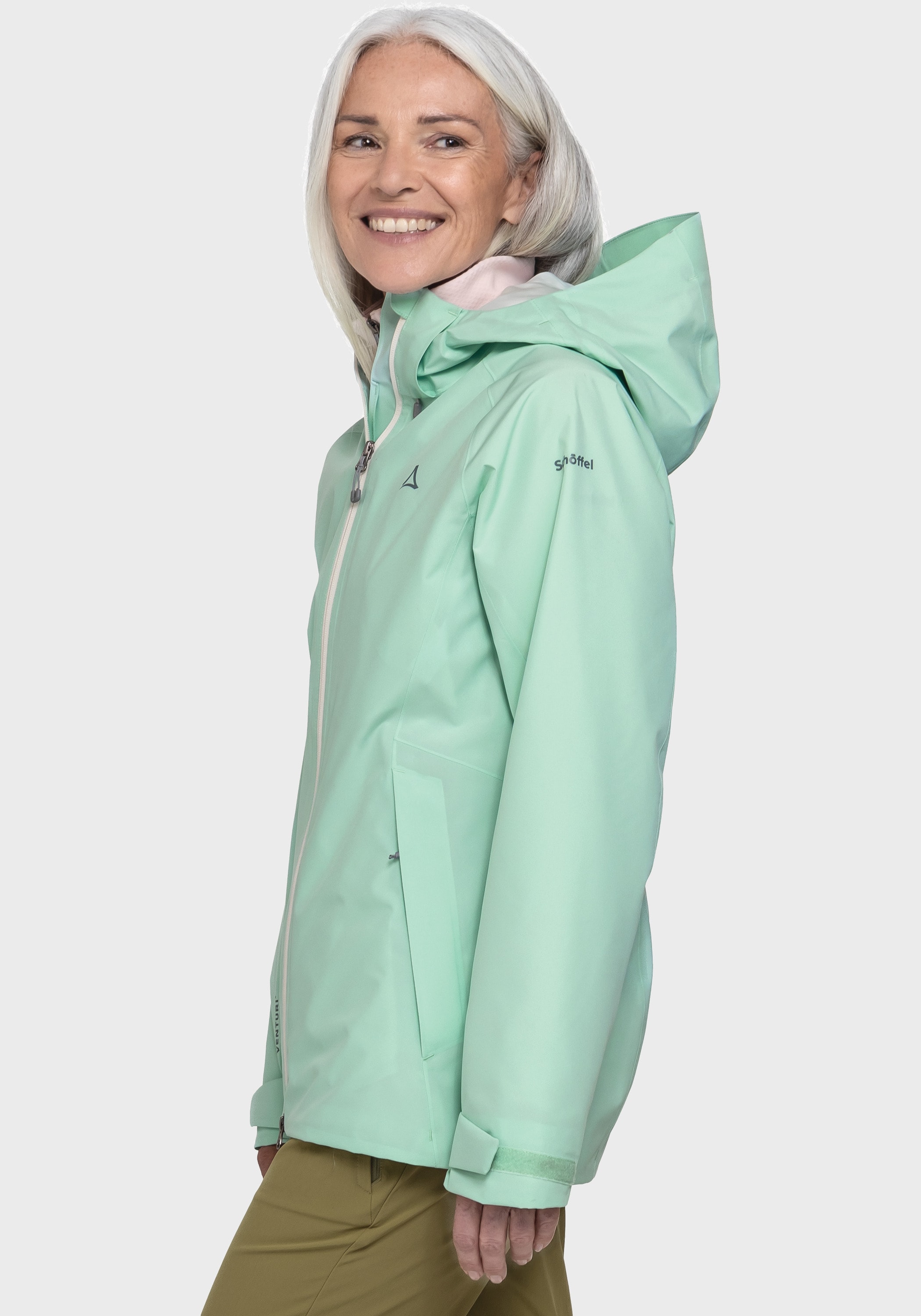 Schöffel Outdoorjacke »2L Jacket Ankelspitz L«, mit Kapuze