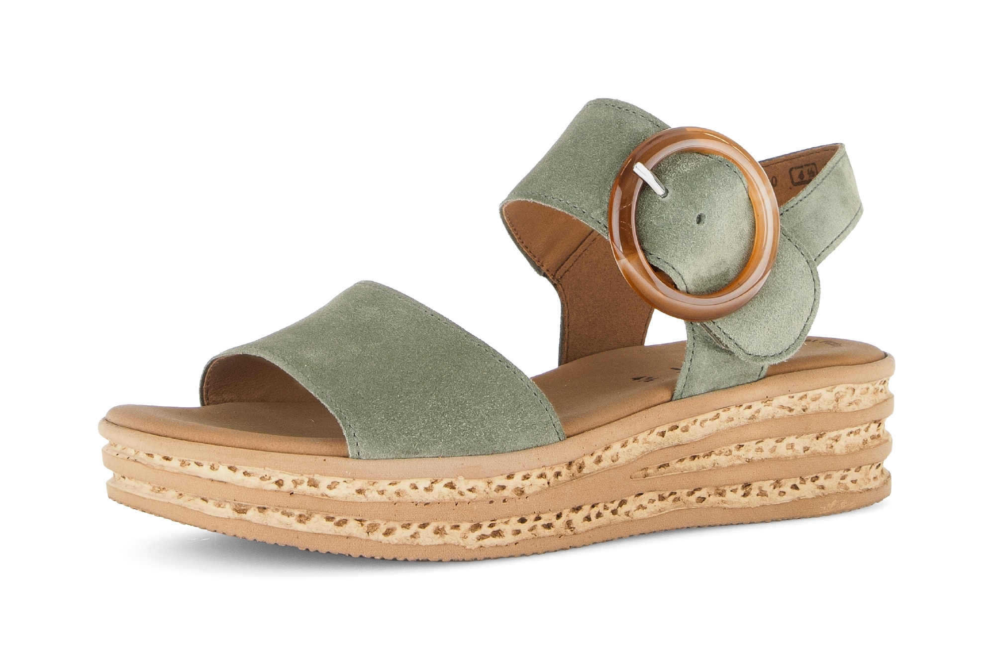 Gabor Keilsandalette, Riemchensandale, Sommerschuh mit modischer Zierschnal günstig online kaufen