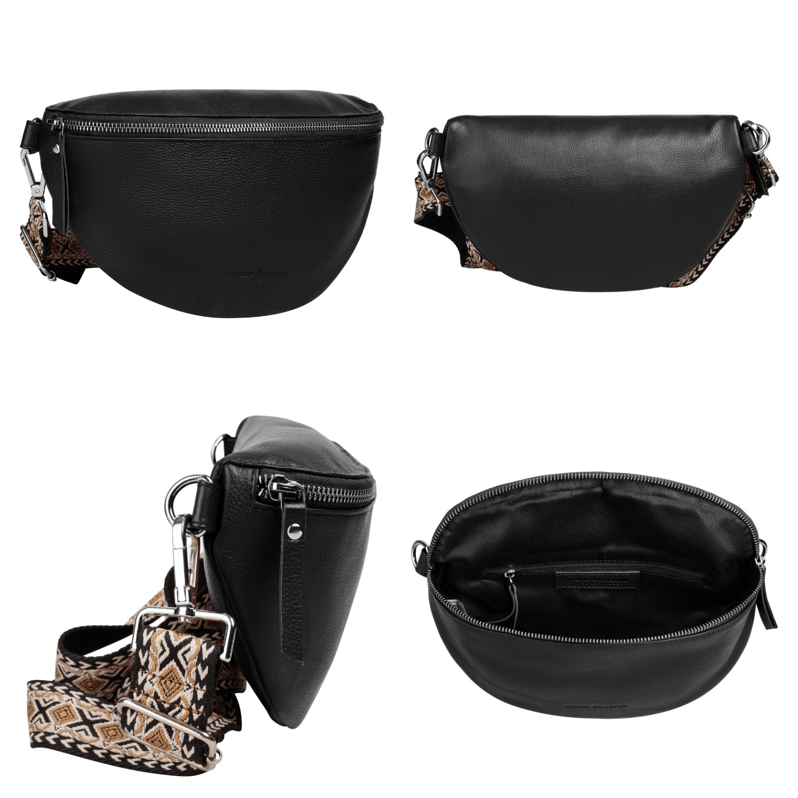 Bruno Banani Gürteltasche, echt Leder