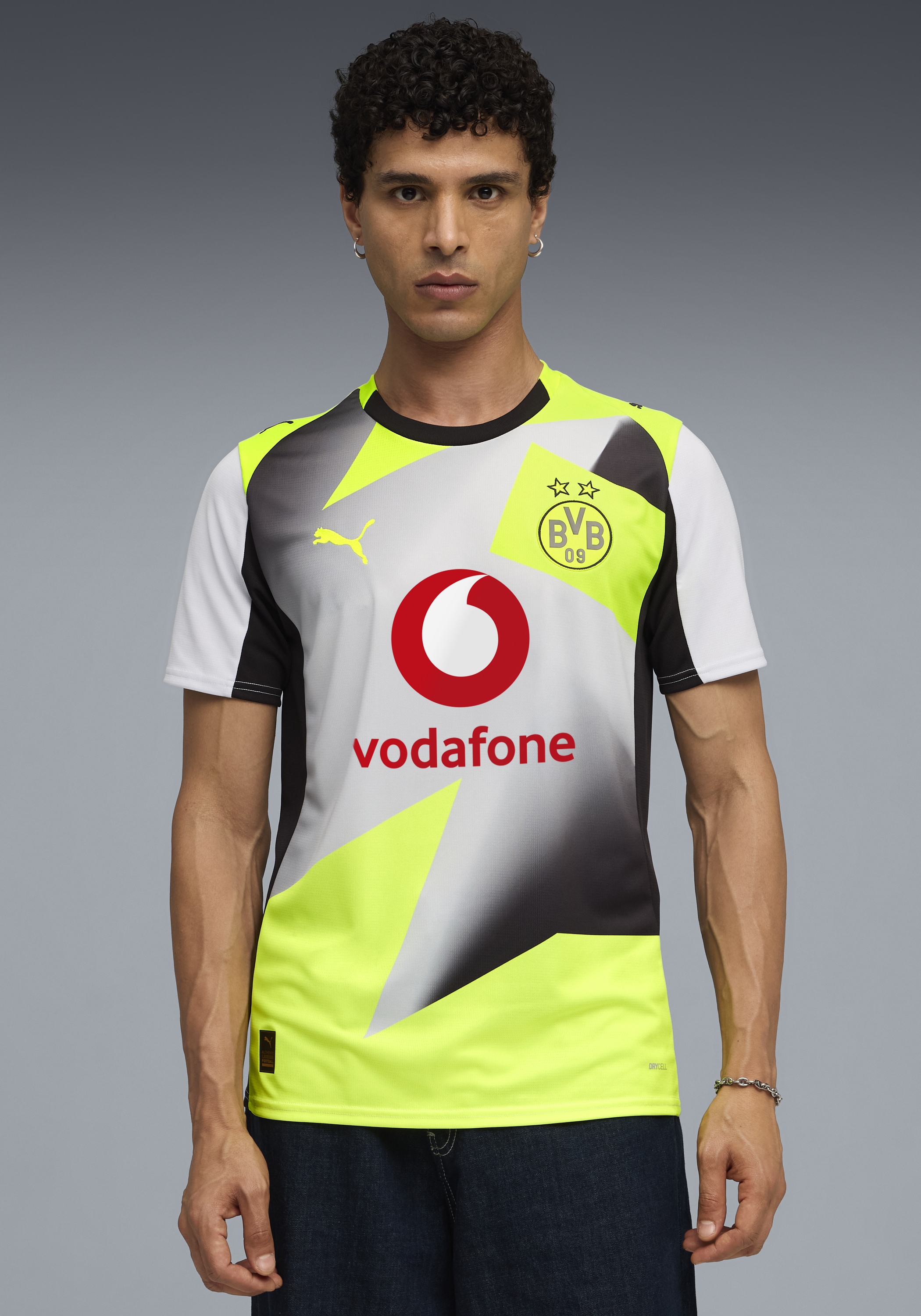 PUMA Fußballtrikot "BVB AWAY JERSEY REPLICA" Fußball, Kurzarm, sportlicher günstig online kaufen