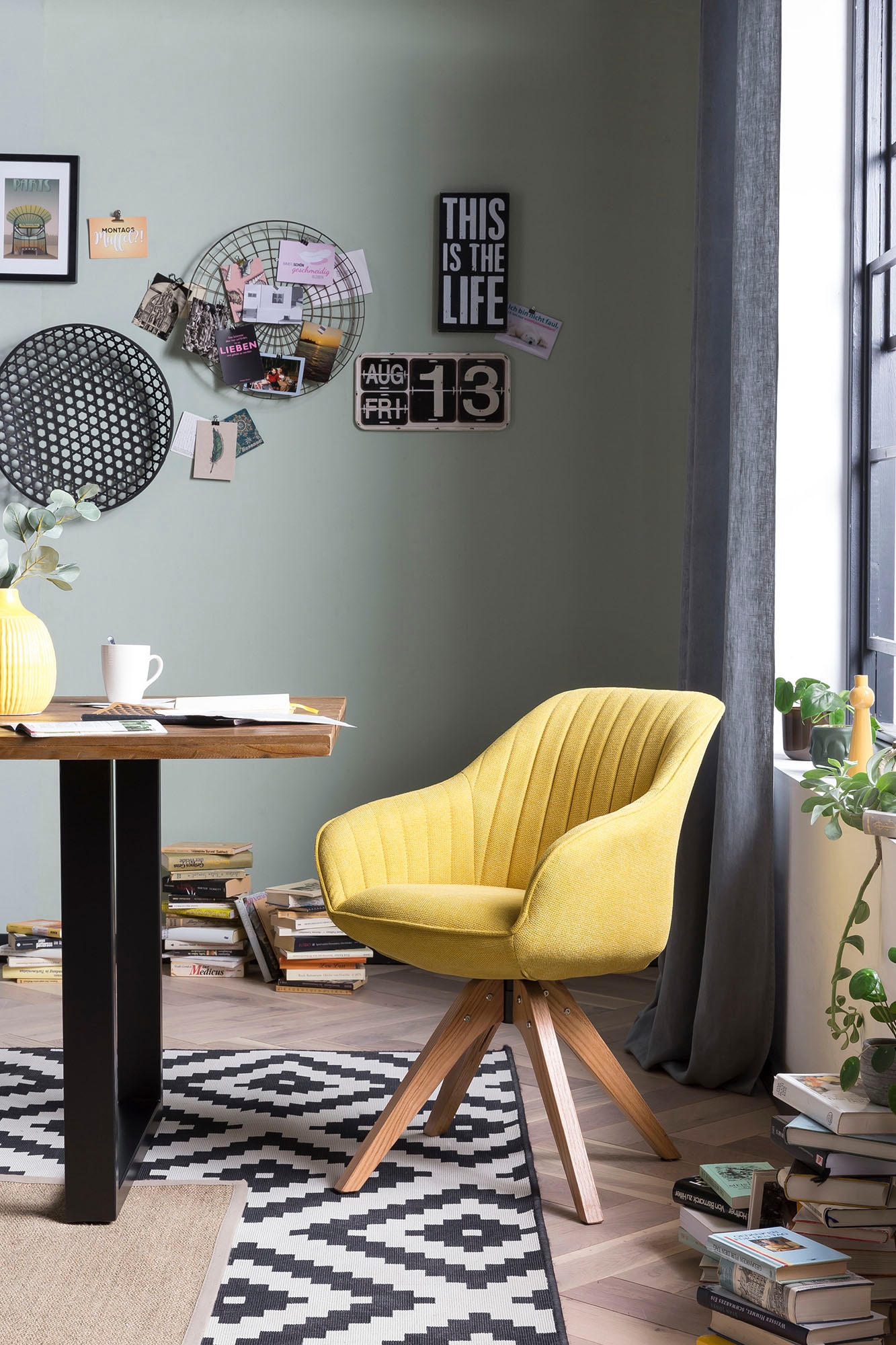 Home affaire Armlehnstuhl "Tating" () 360-Drehfunktion günstig online kaufen