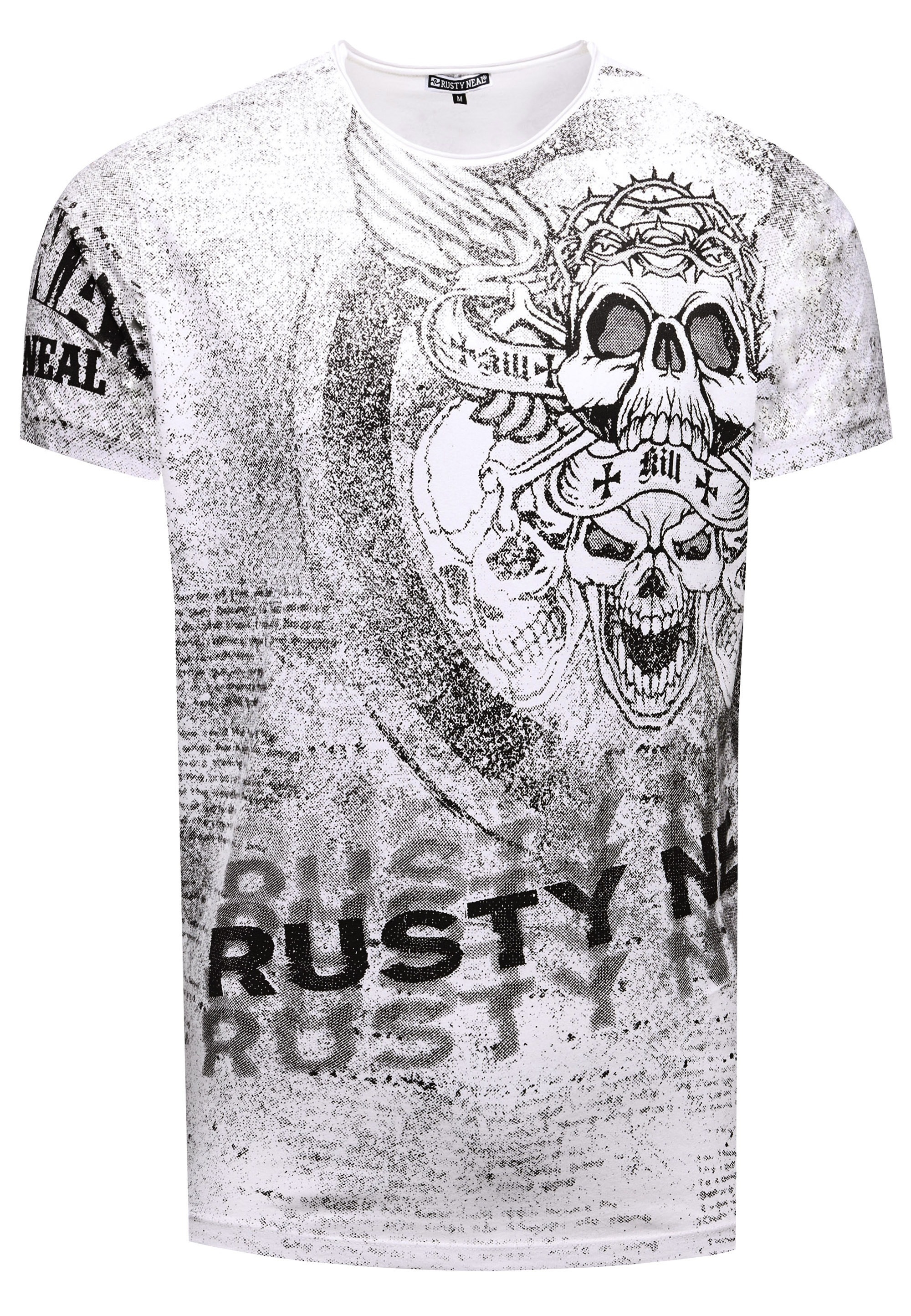 Rusty Neal T-Shirt »15311« mit großflächigem Print-Motiv