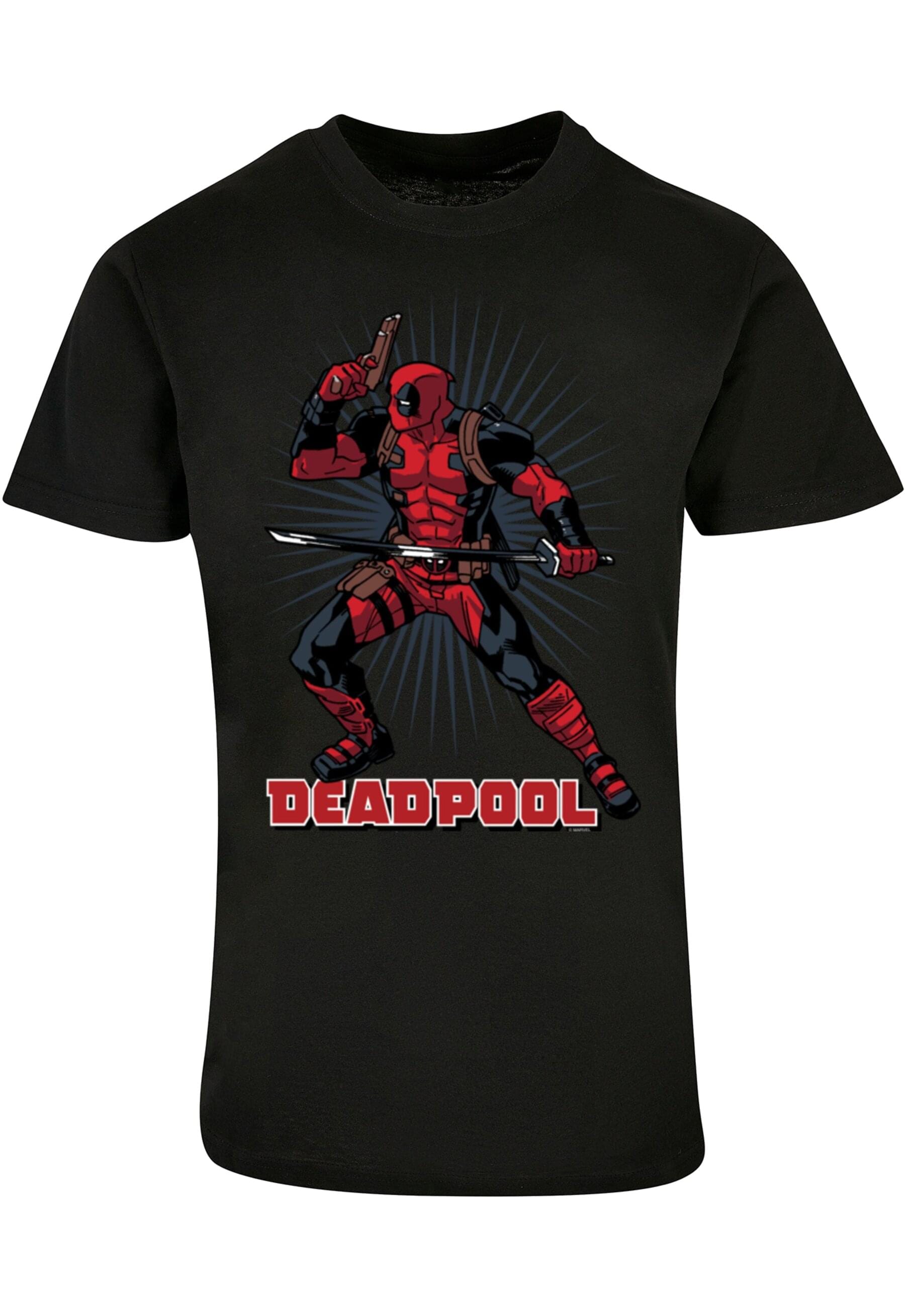 T-Shirt »ABSOLUTE CULT Herren Deadpool - Gun Sword Burst T-Shirt«