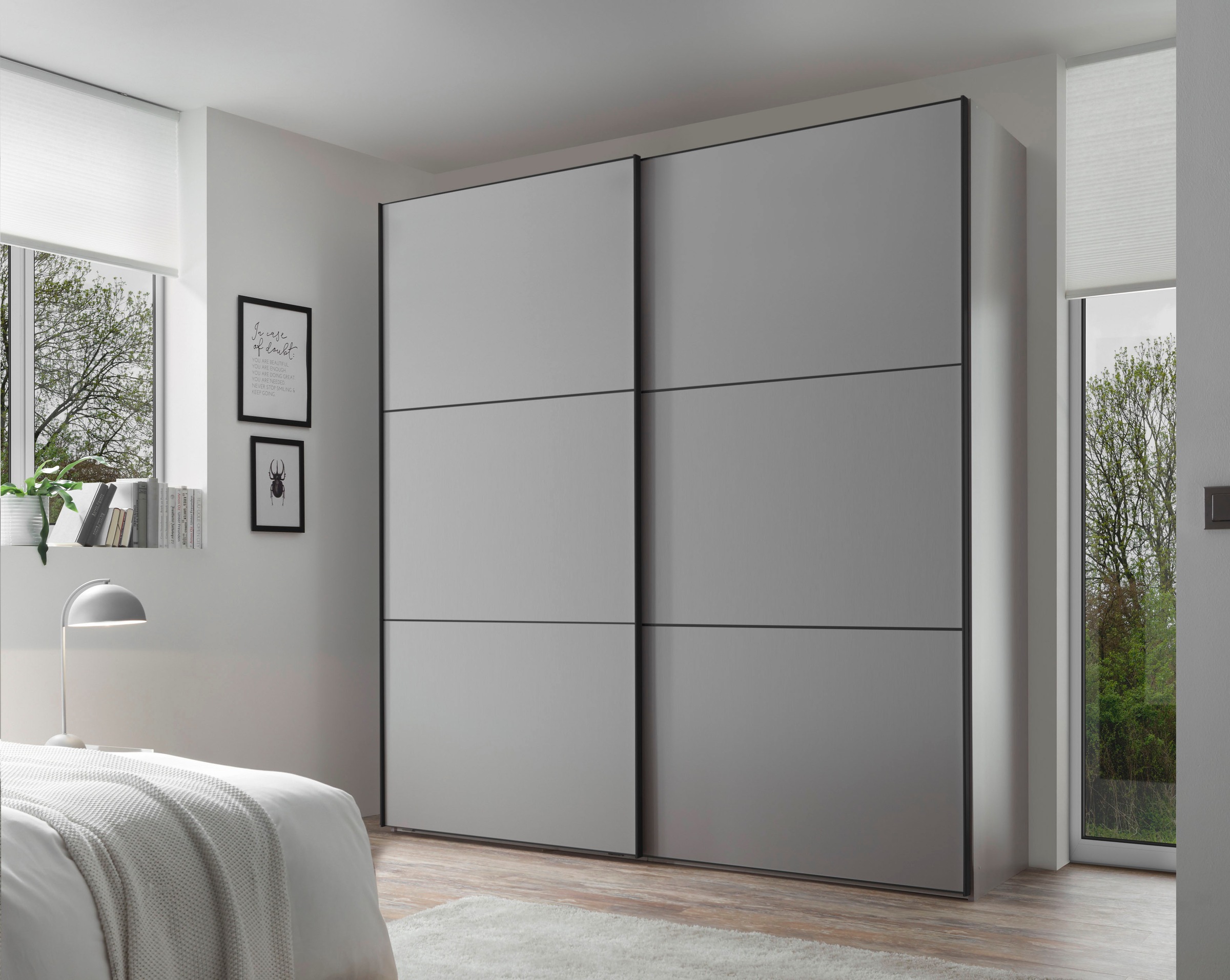 STAUD Schwebetürenschrank »Includo, Made in Germany« Mit vier verschiedenen Ausstattungsvarianten