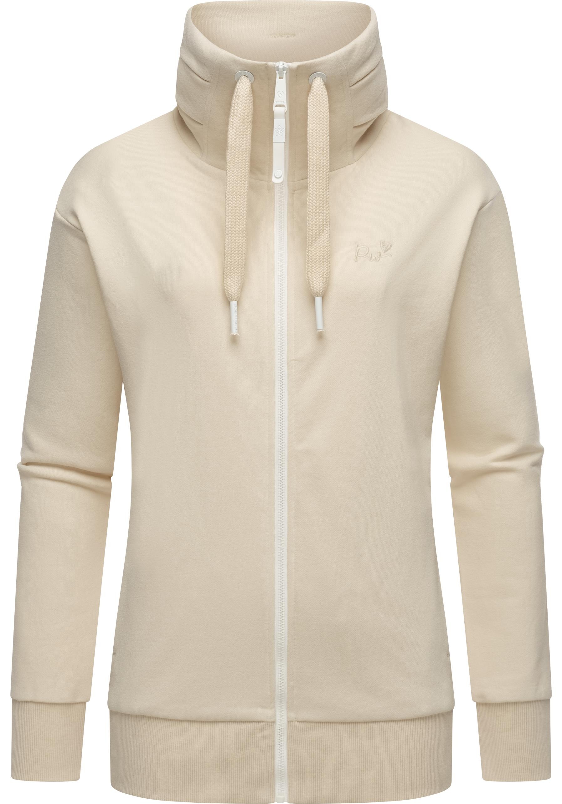 Ragwear Sweatjacke »Shocky«, sportliche Damen Zip-Hoodie mit Kordeln