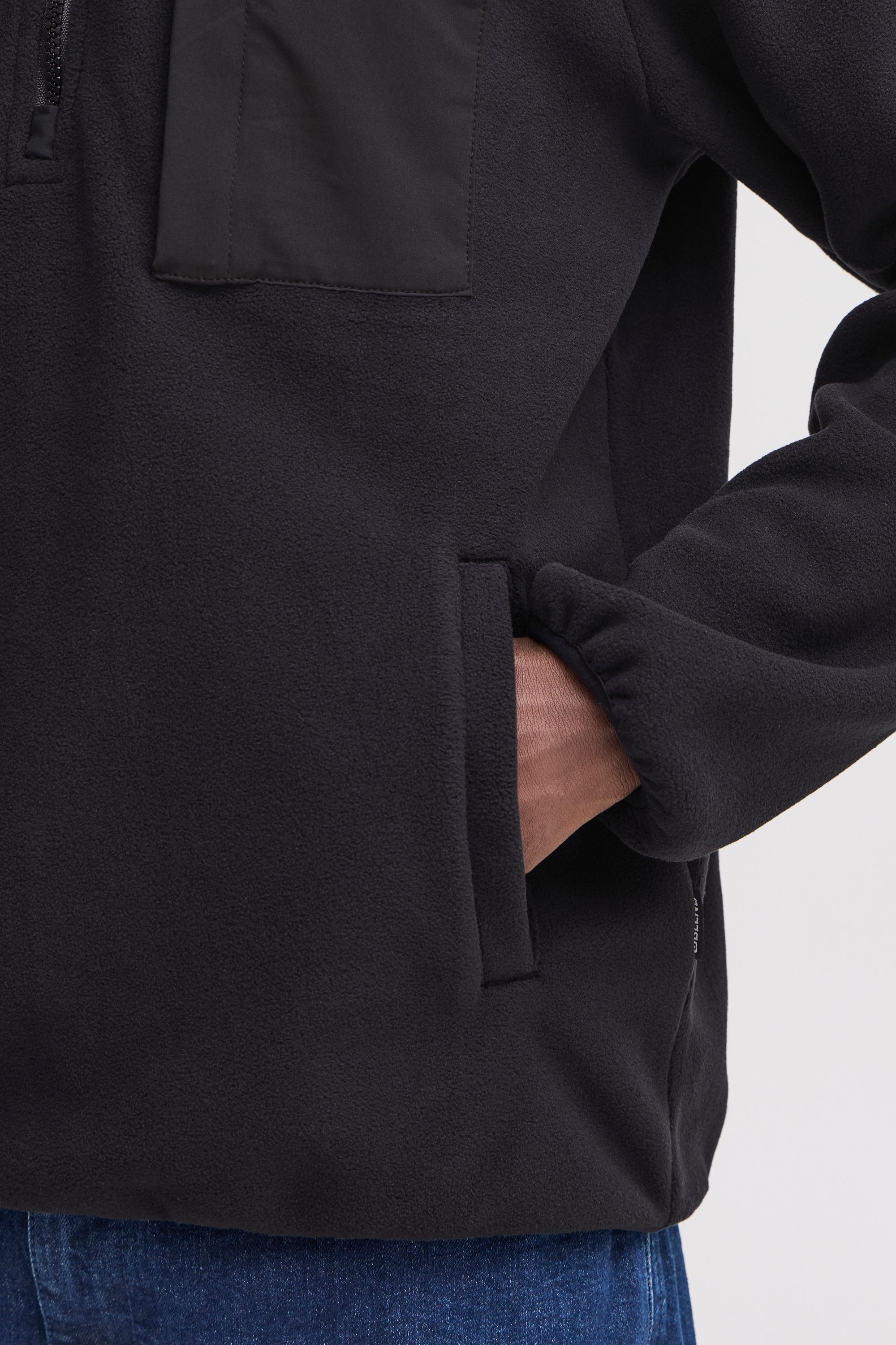 Blend Troyer »Fleecejacke BHBROOKS Sweatshirt halfzipp«
