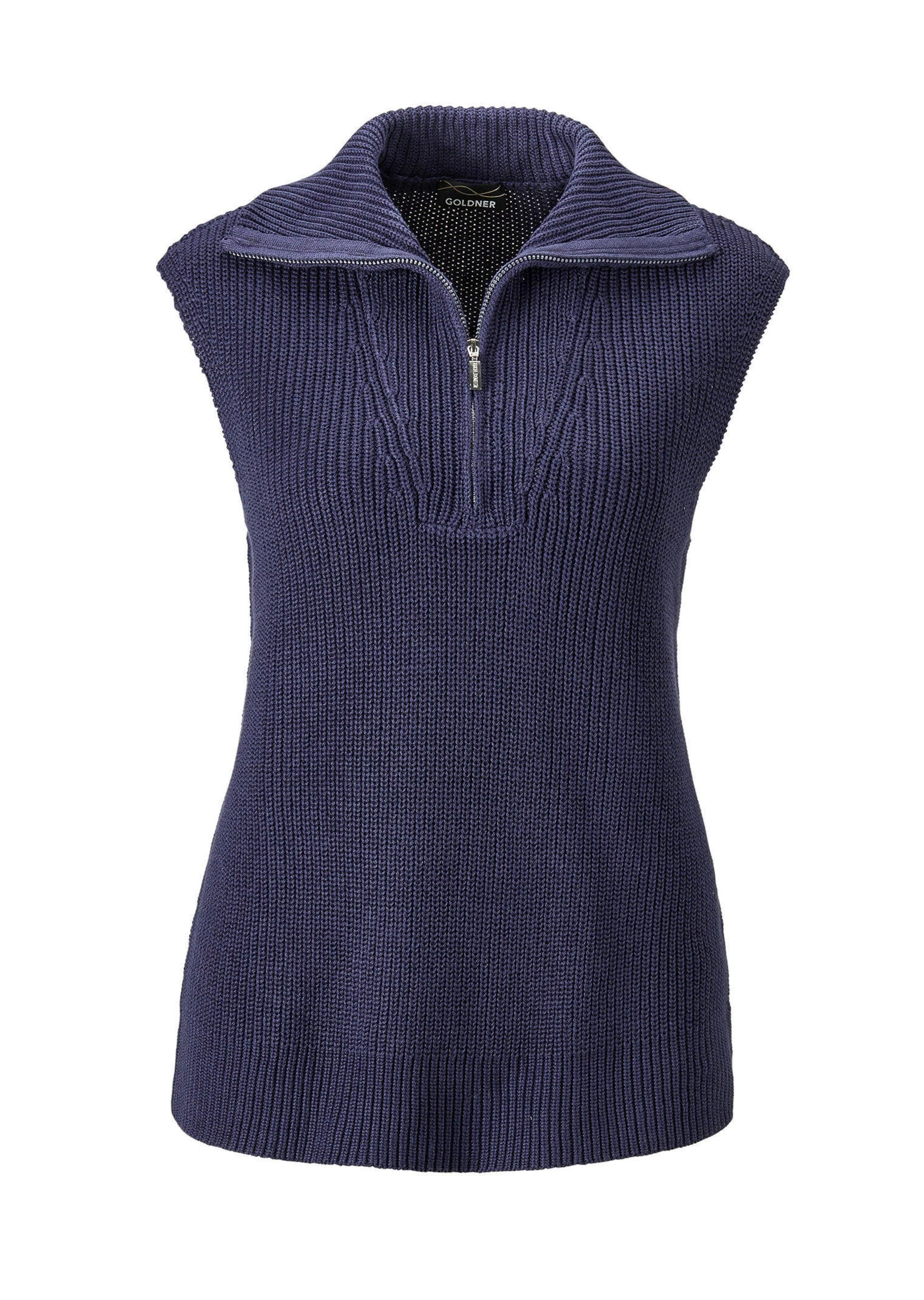 GOLDNER Pullunder "Modischer Pullunder mit Troyerkragen" Troyerkragen mit R günstig online kaufen