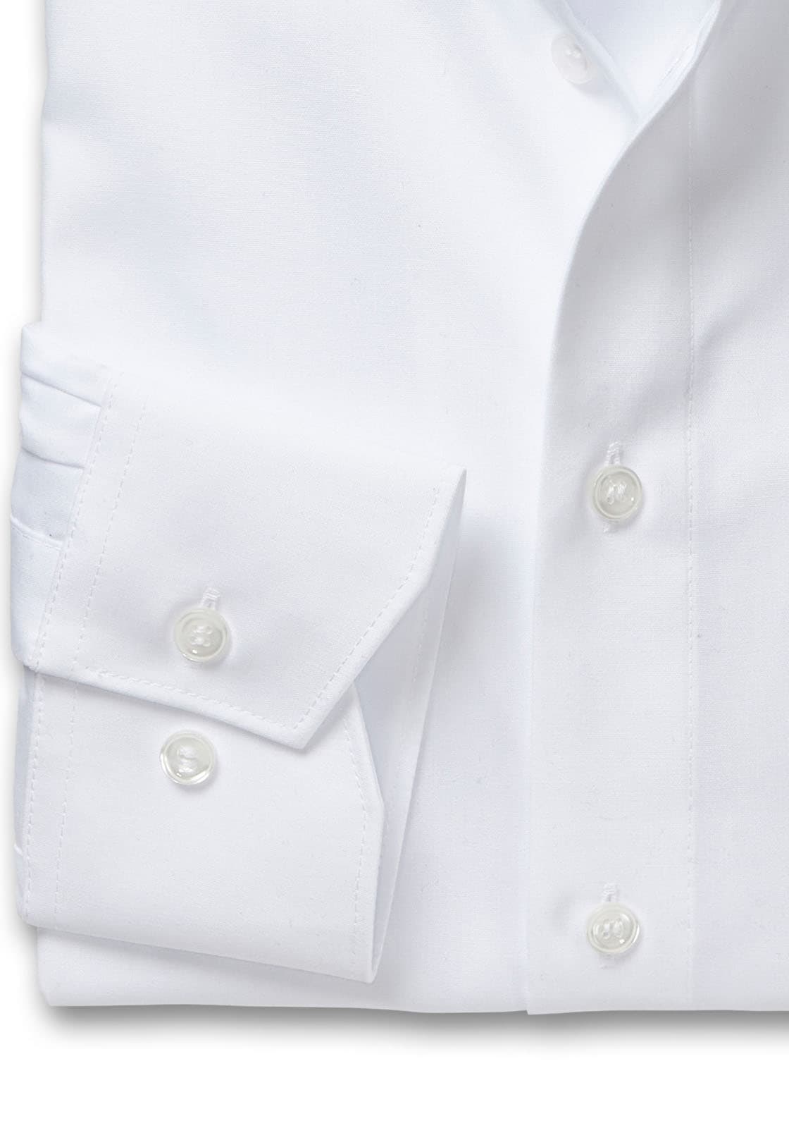MARVELIS Langarmhemd modern fit, Businesshemd, bügelfrei, New-Kentkragen