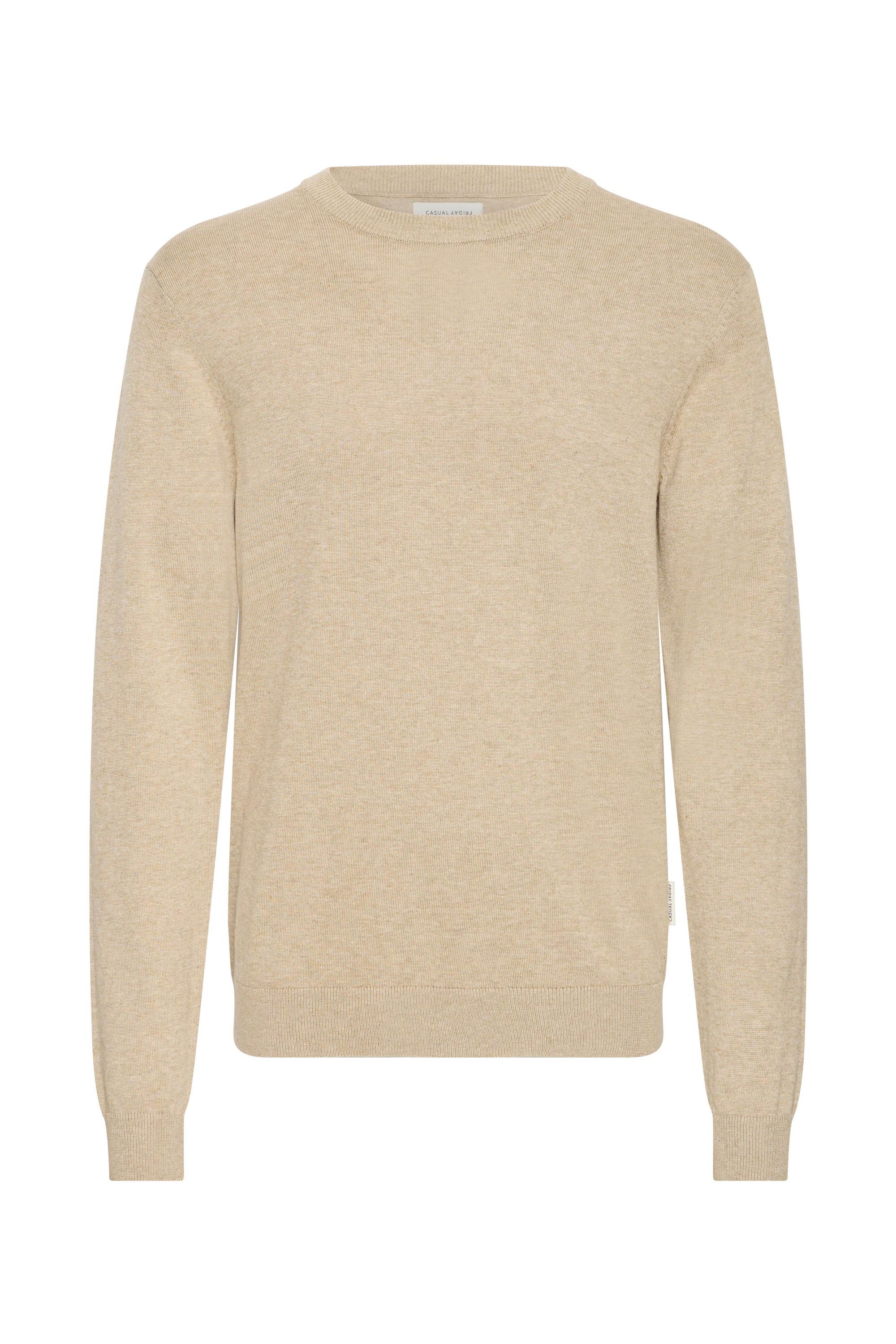 Casual Friday Strickfleece-Pullover "Strickpullover CFBells"