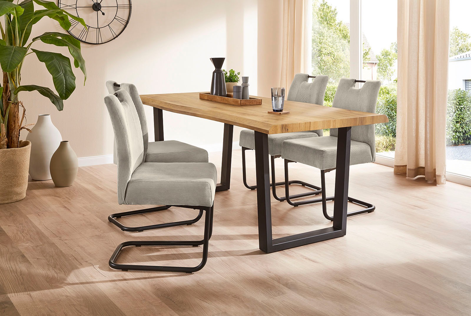 Jockenhöfer Gruppe Freischwinger "Rene" (Set) 2 Stk.mit Tonnenfederkern, pr günstig online kaufen