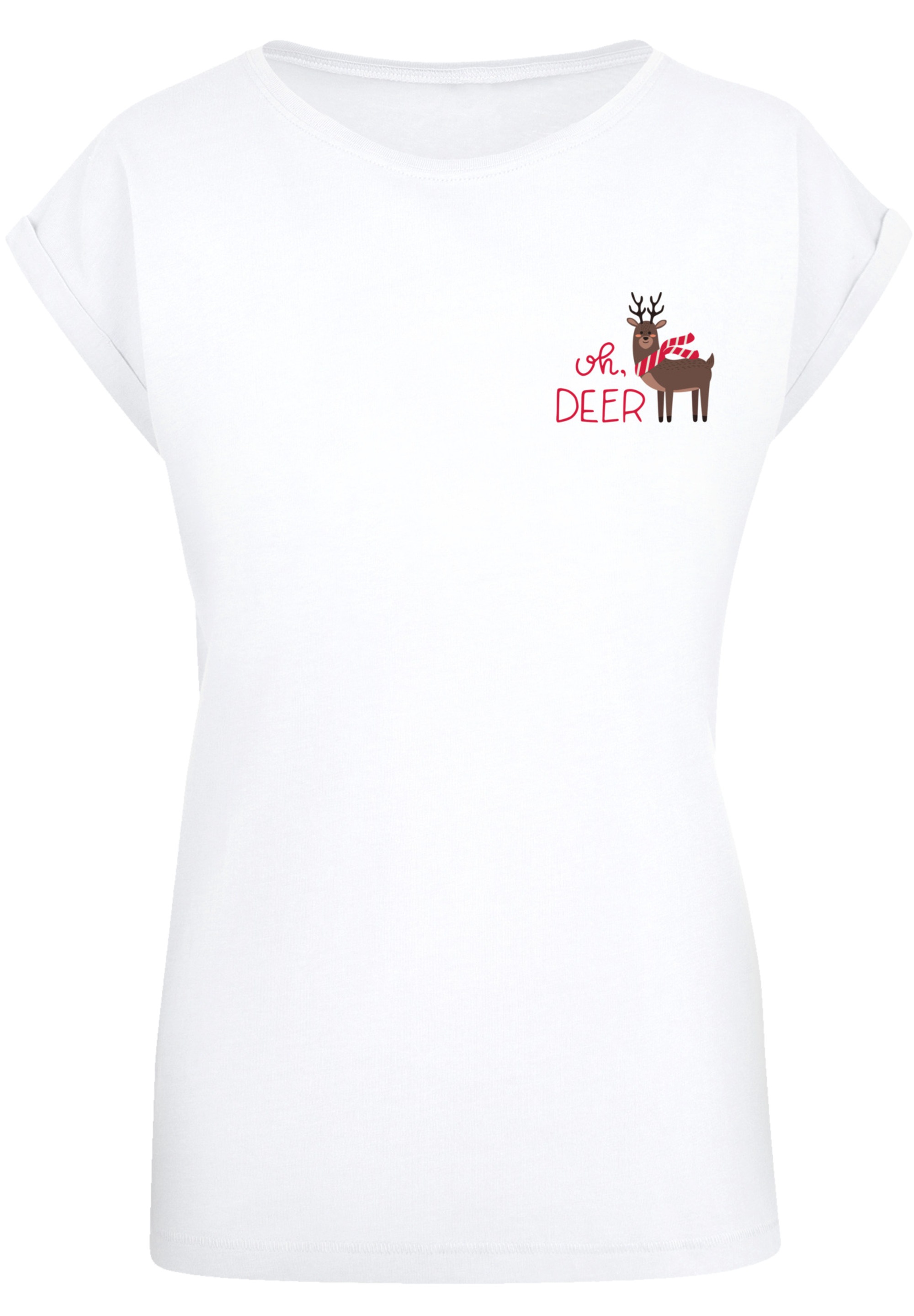 F4NT4STIC T-Shirt "Christmas Deer", Premium Qualität, Rock-Musik, Band günstig online kaufen