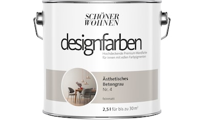 SCHÖNER WOHNEN-Kollektion Wand- und Deckenfarbe »Designfarben«, 2,5 Liter,... kaufen