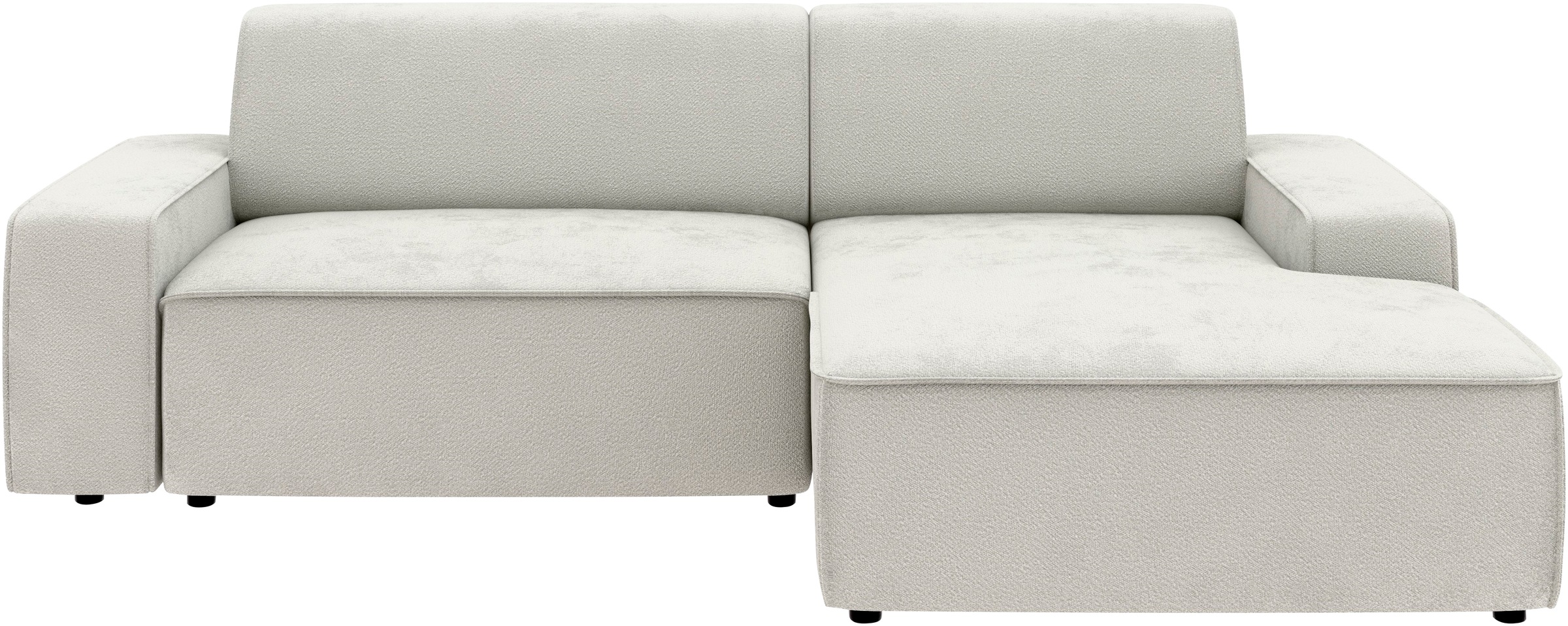 TRENDMANUFAKTUR Ecksofa »Graz, wahlweise mit Sitzvorschub und Bettkasten, L-Form, Breite 246 cm«, in Cord-, haustierfreundlichem LEO Struktur- oder LUMOS-3D-Bezug