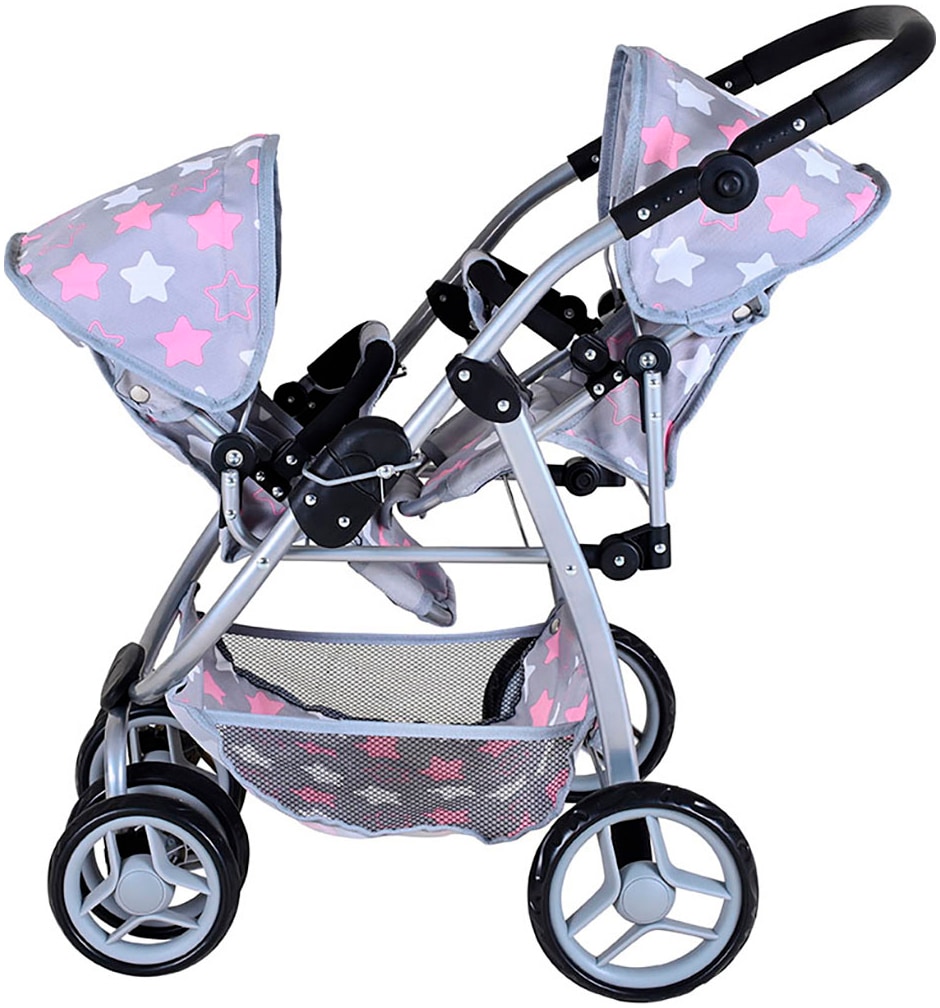 Knorrtoys® Puppen-Zwillingsbuggy »Milo«
