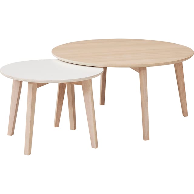 Hammel Furniture Couchtisch »Basic by Hammel Single«, in zwei Größen und  zwei Farben, Gestell aus Massivholz kaufen | BAUR