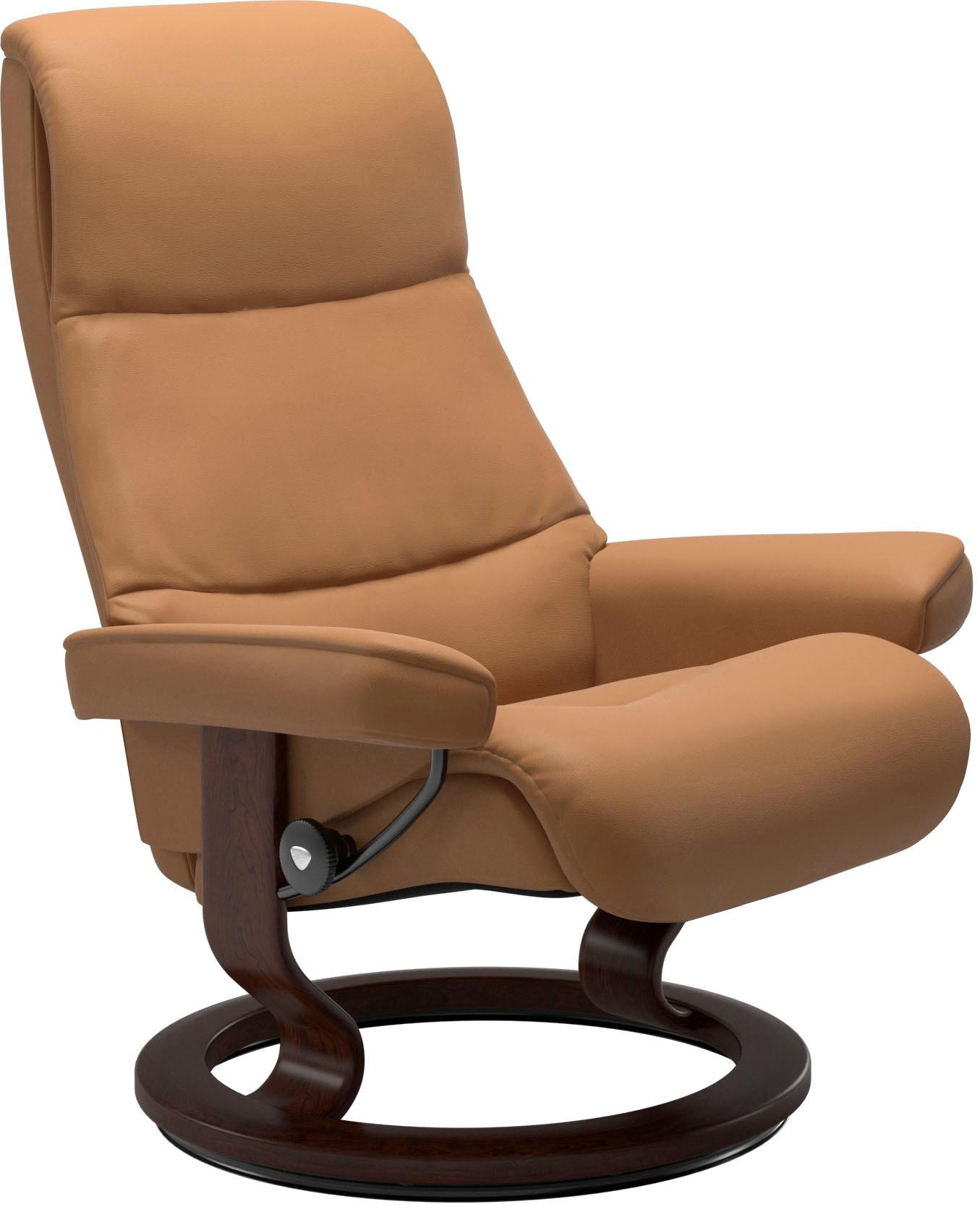 Stressless Relaxsessel "View" Set, Relaxsessel mit Hocker, mit Classic Base günstig online kaufen