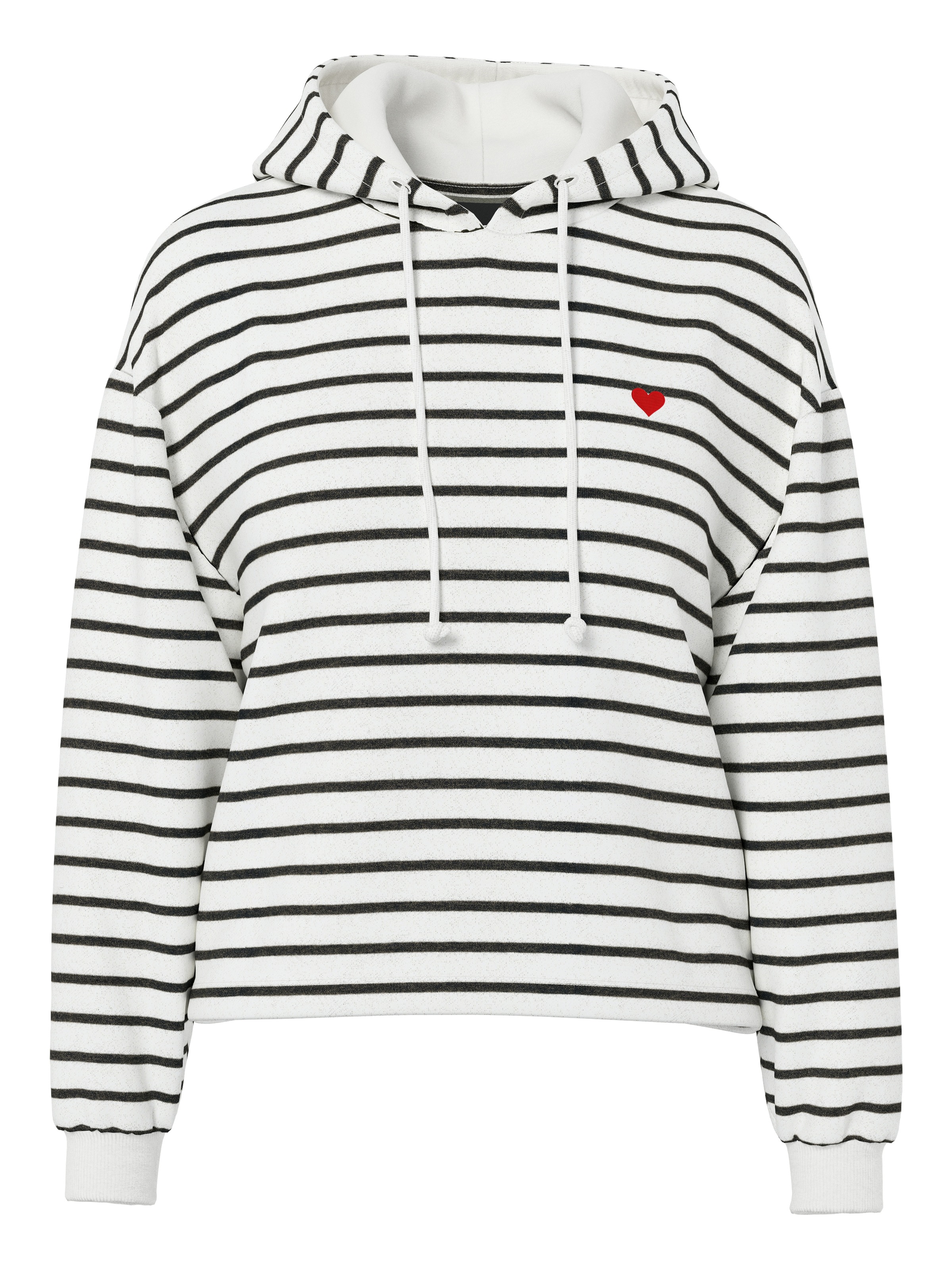 pieces Kapuzensweatshirt "PCCHILLI LS HOODIE STRIPES EMB NOOS BC" günstig online kaufen