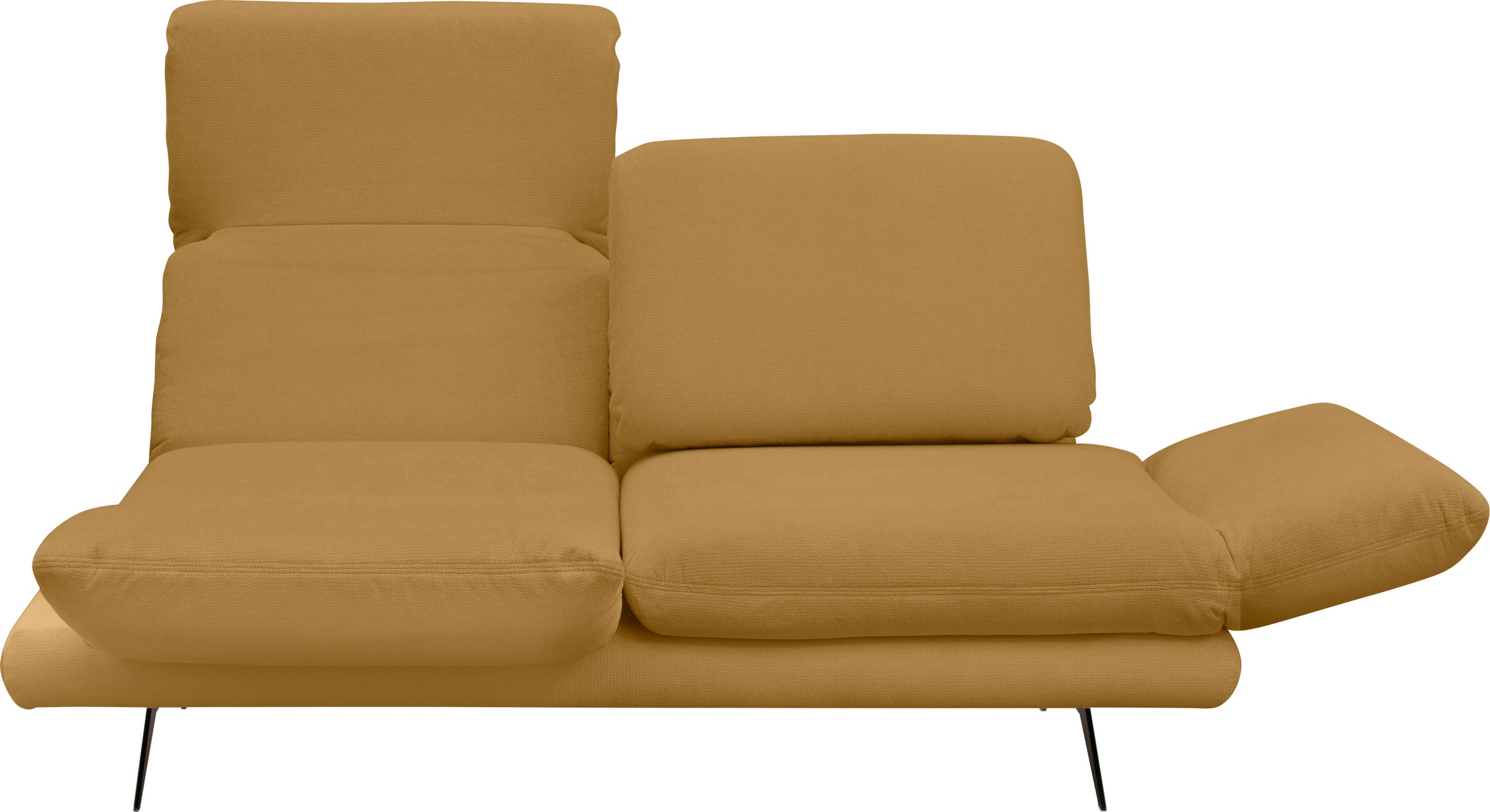 Places of Style 2-Sitzer »Saletto«, mit Armlehnfunktion, wahlweise mit 2  Drehsitzen und Rückenverstellung bestellen | BAUR | Einzelsofas