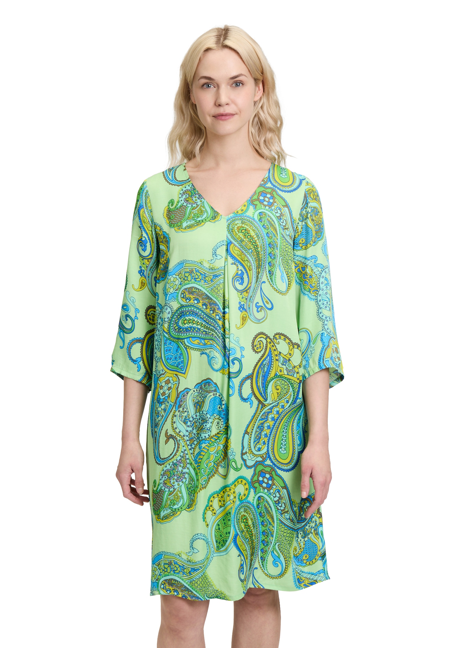 Betty Barclay Sommerkleid "Betty Barclay Damen Sommerkleid mit V-Ausschnitt günstig online kaufen